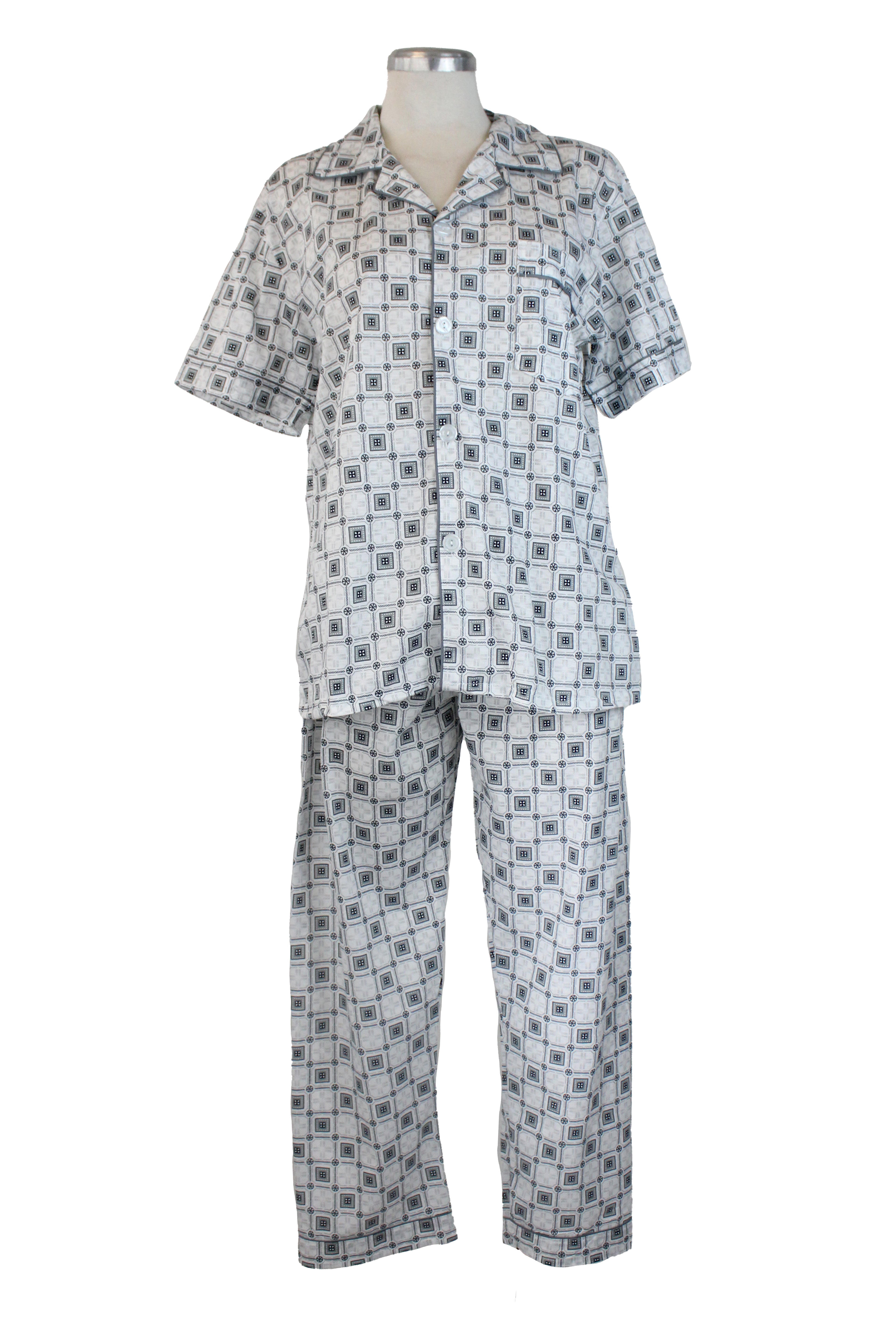 88010 Pijamada Camisa y Pantalón Diseño Cuadros