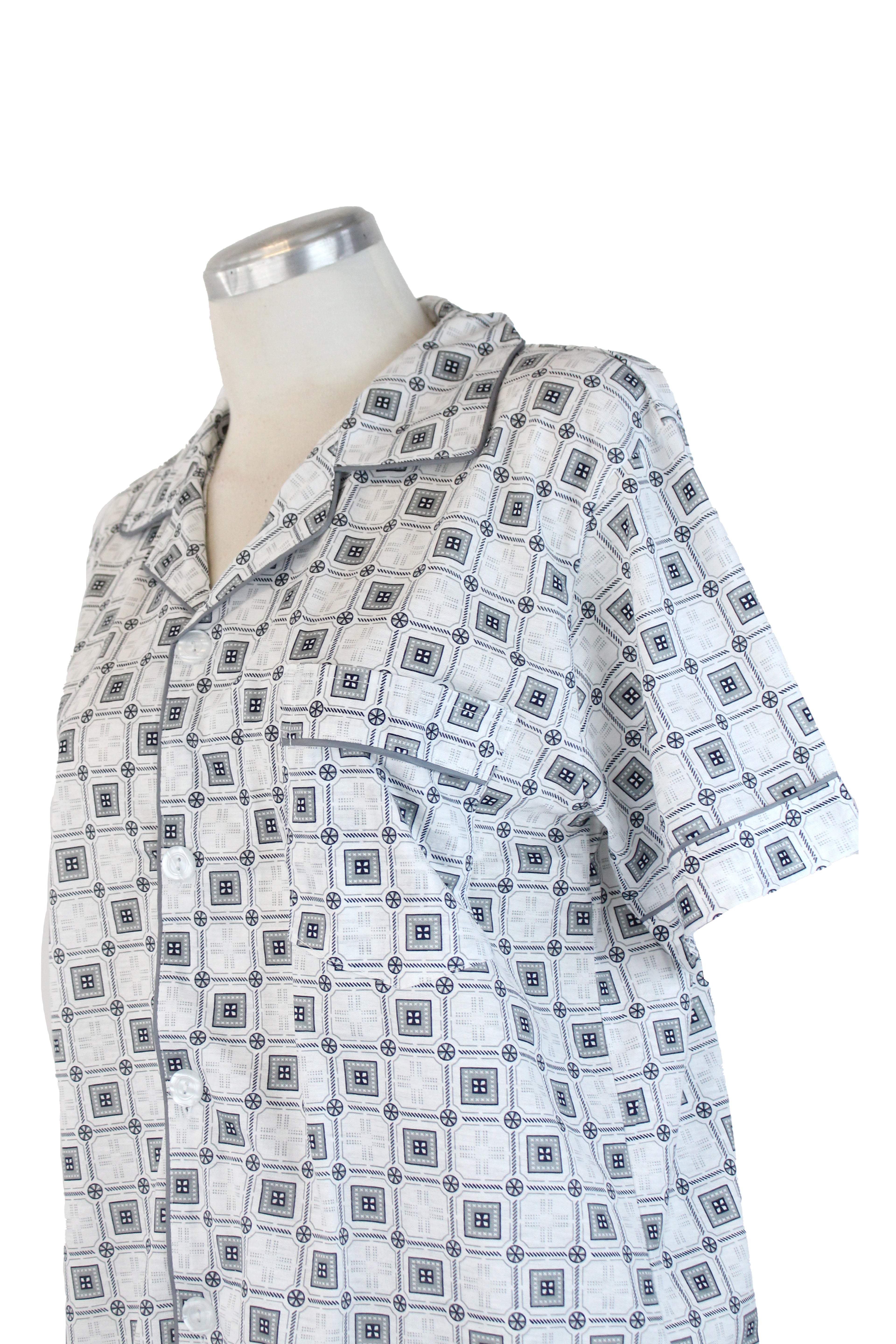 88010 Pijamada Camisa y Pantalón Diseño Cuadros