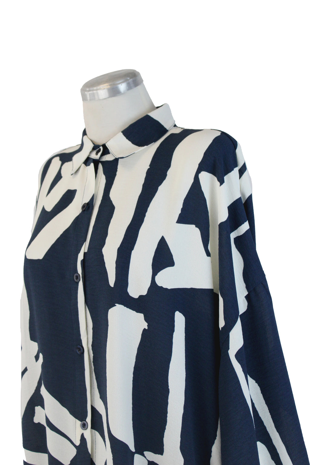 S-2579 Conjunto Camisón Estampado Abstracto