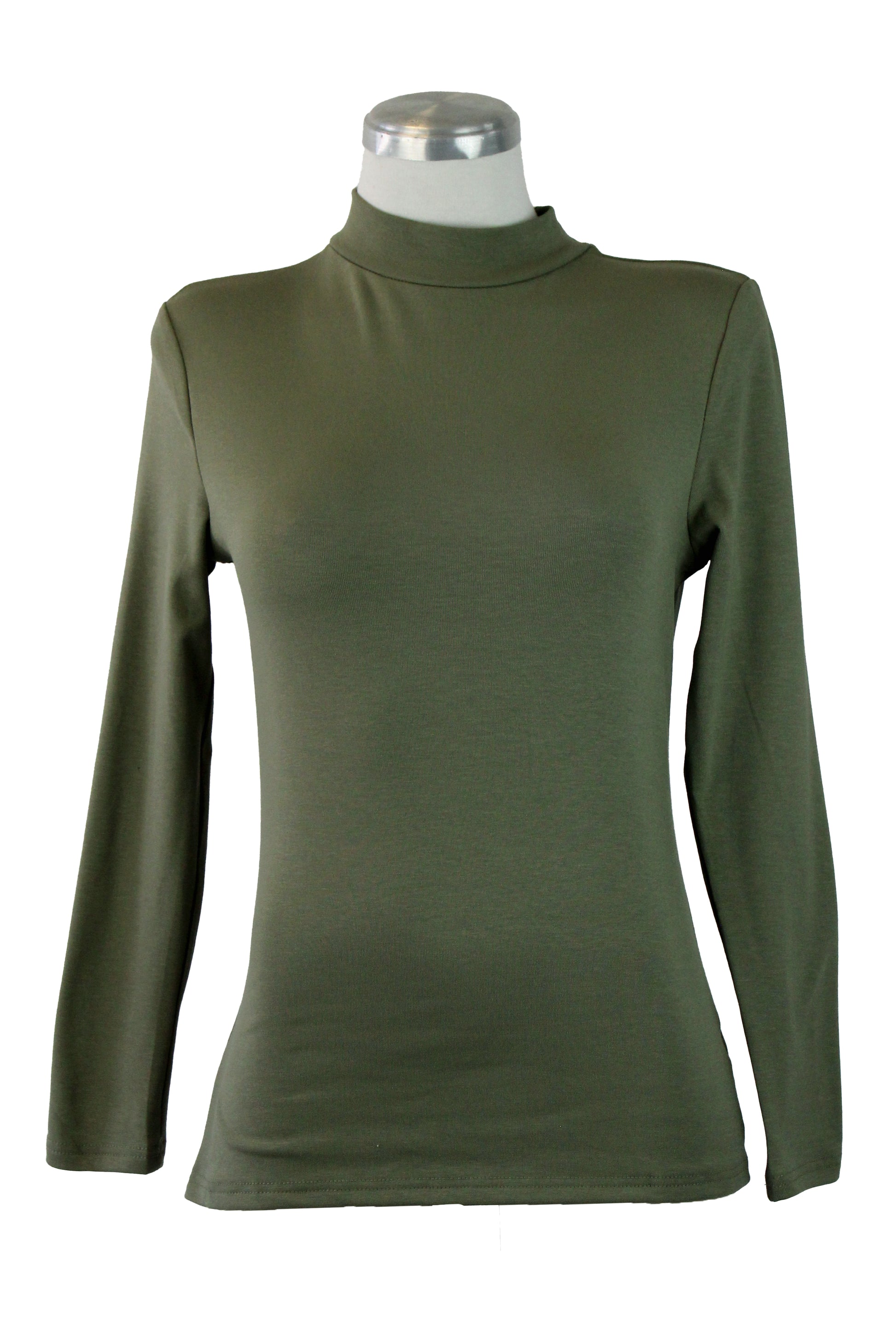 JW3601 Blusa Lisa Cuello de Tortuga