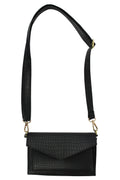 4304 Bolsa Crossbody Croc Negro Buzon
