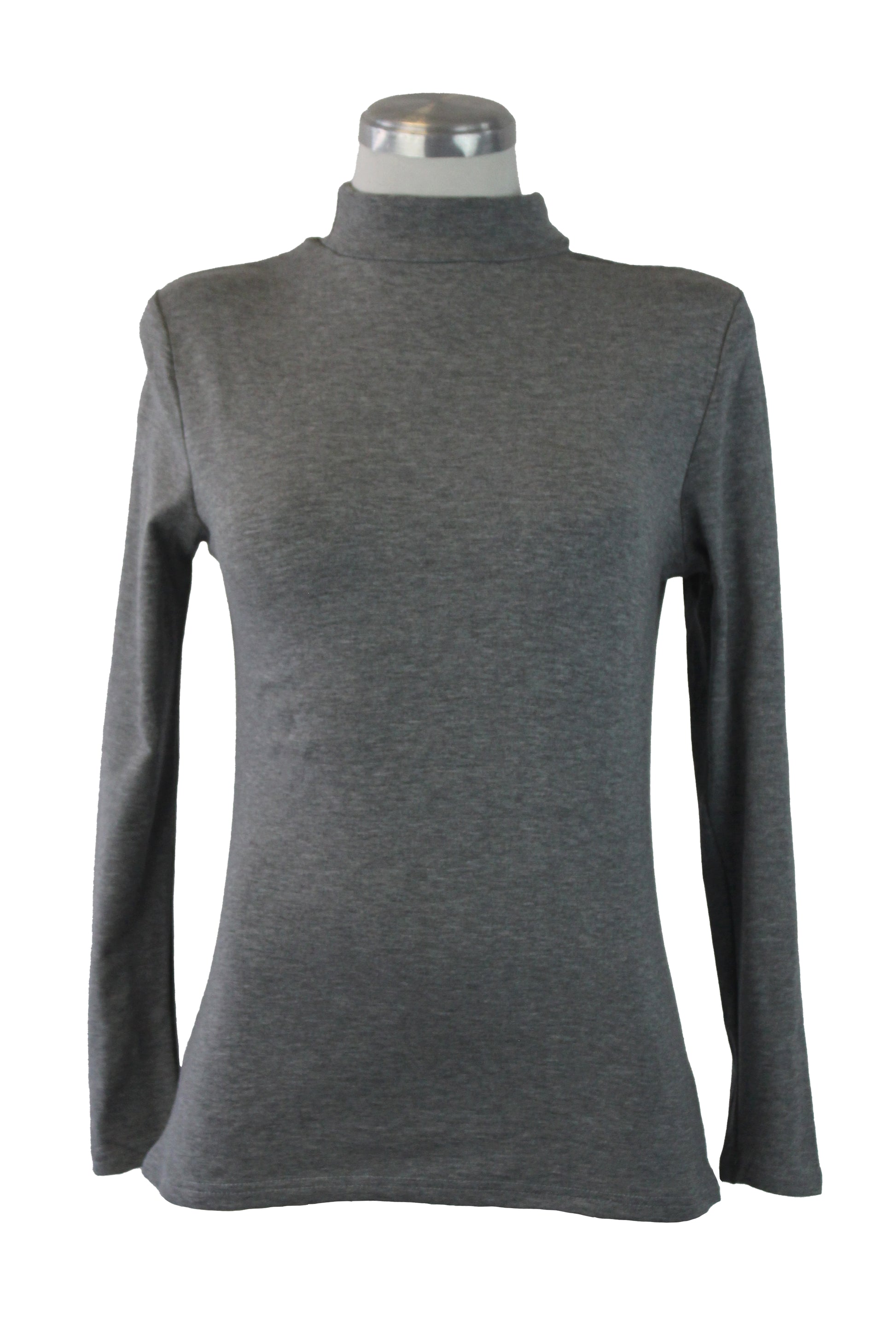 JW3601 Blusa Lisa Cuello de Tortuga