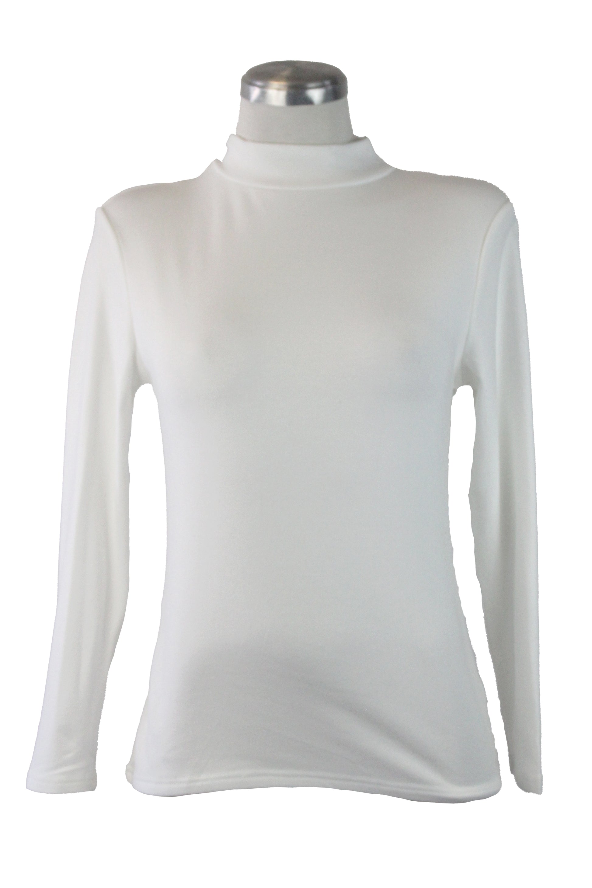 JW3601 Blusa Lisa Cuello de Tortuga