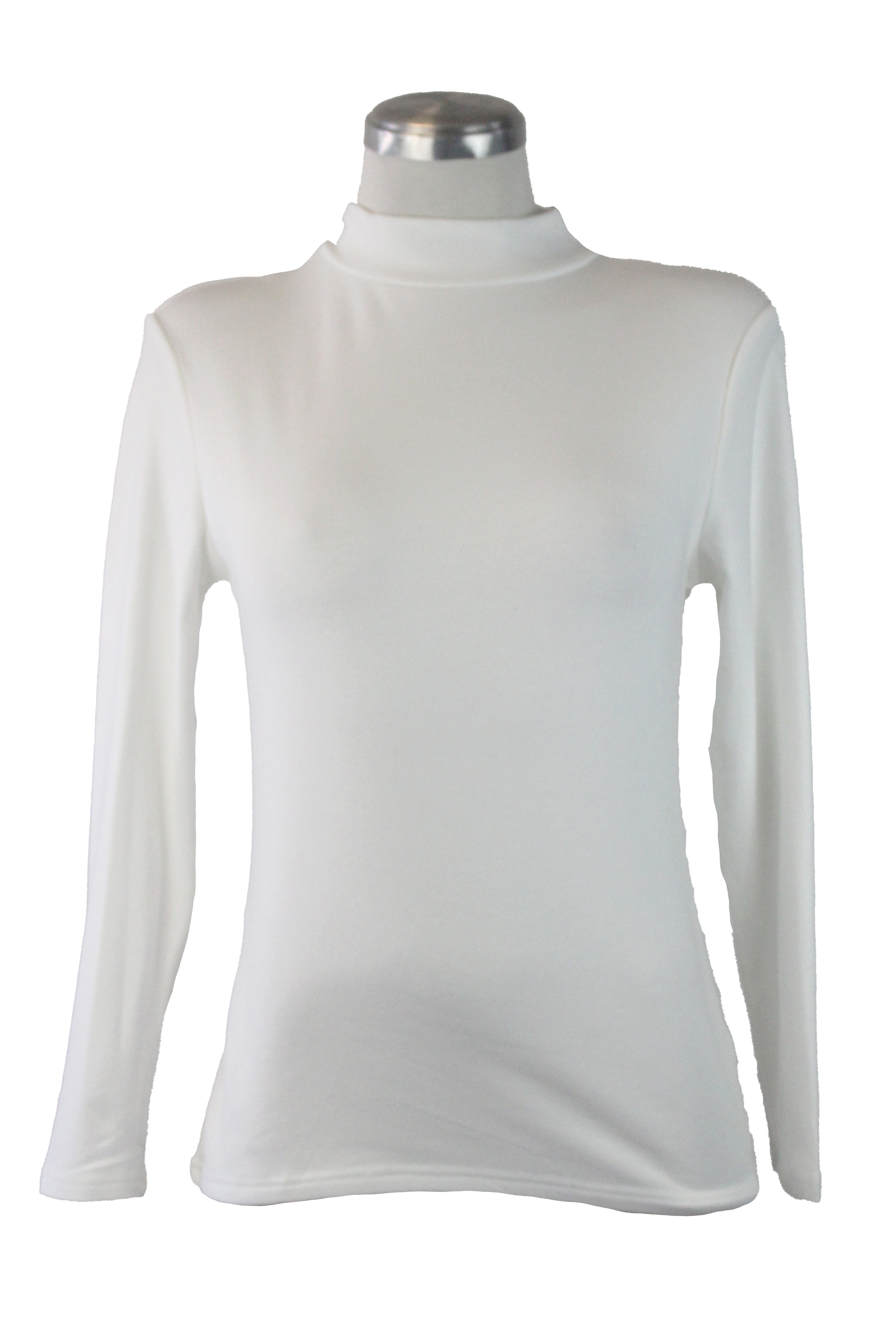 JW3601 Blusa Lisa Cuello de Tortuga