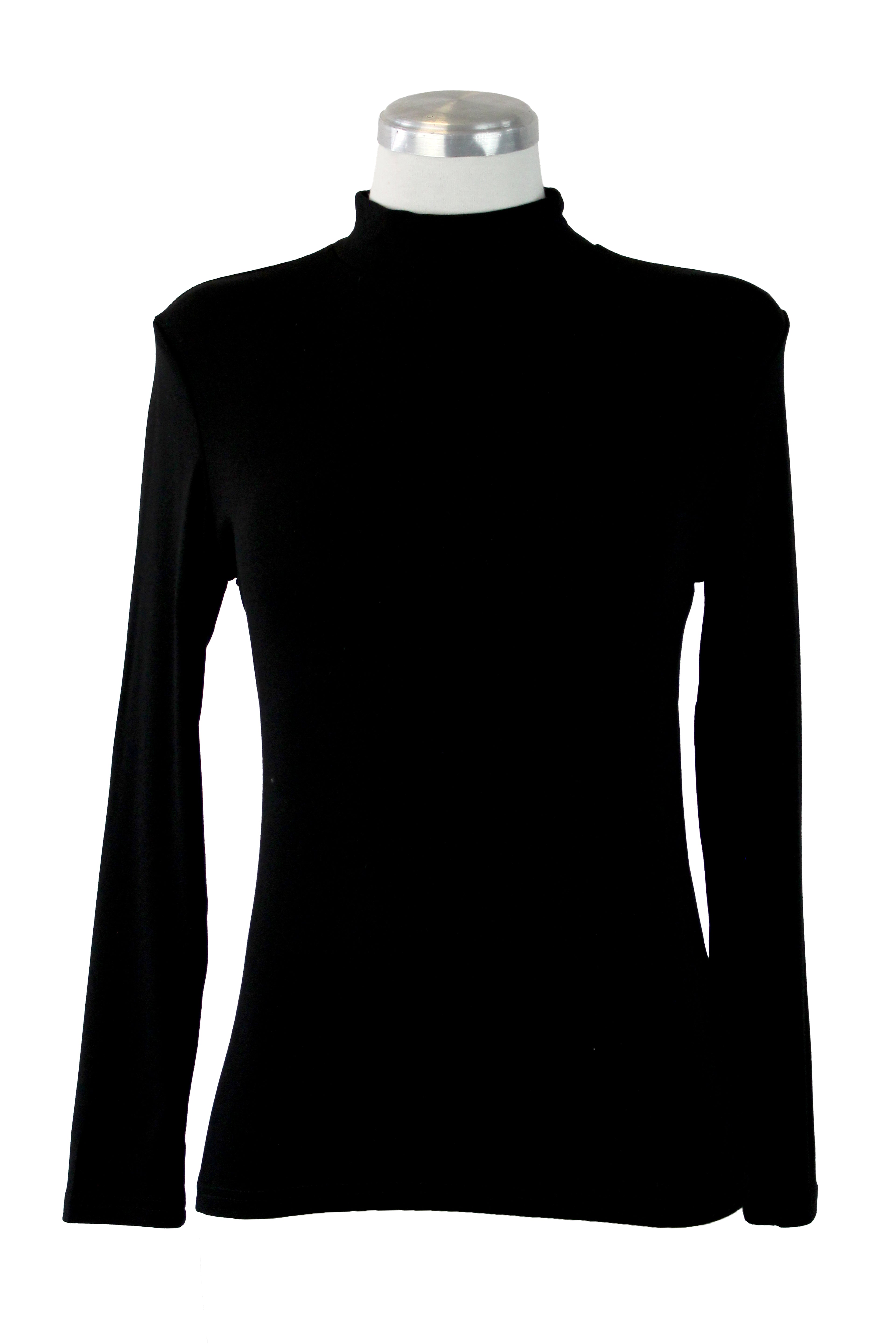 JW3601 Blusa Lisa Cuello de Tortuga