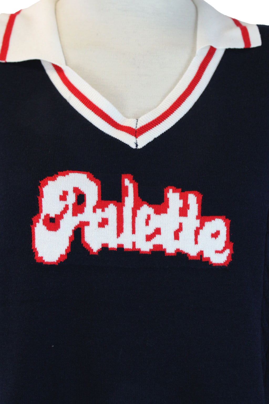 WJ-1093 Conjunto Suéter Palette con Cuello y Franjas