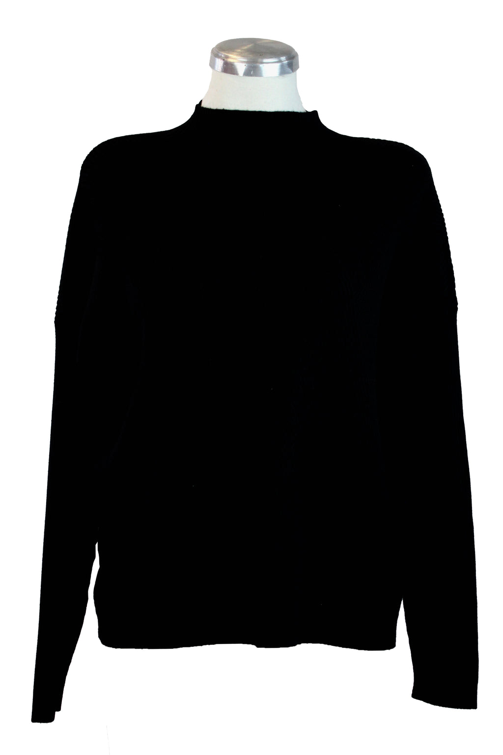 OJ-2660M Suéter Cuello de Tortuga Líneas Cruzadas