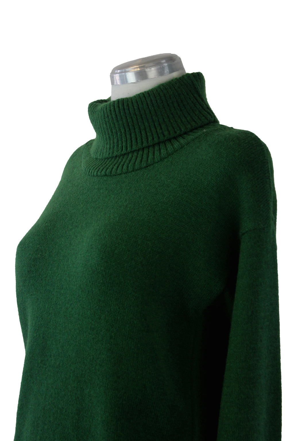 ST091 Suéter Tejido Liso Cuello de Tortuga