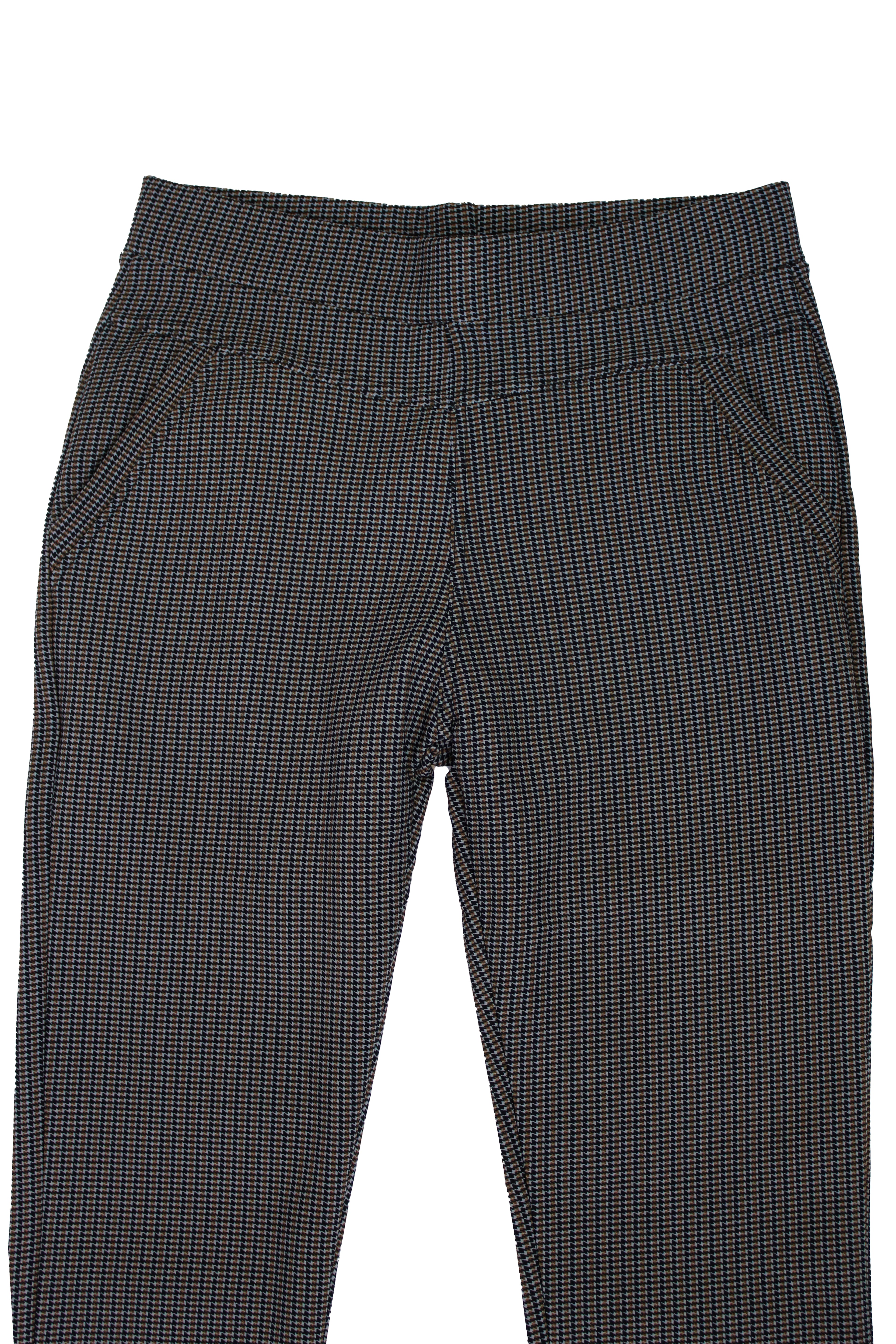 JW3159 Pantalón a Cuadros Con Elástico Superior