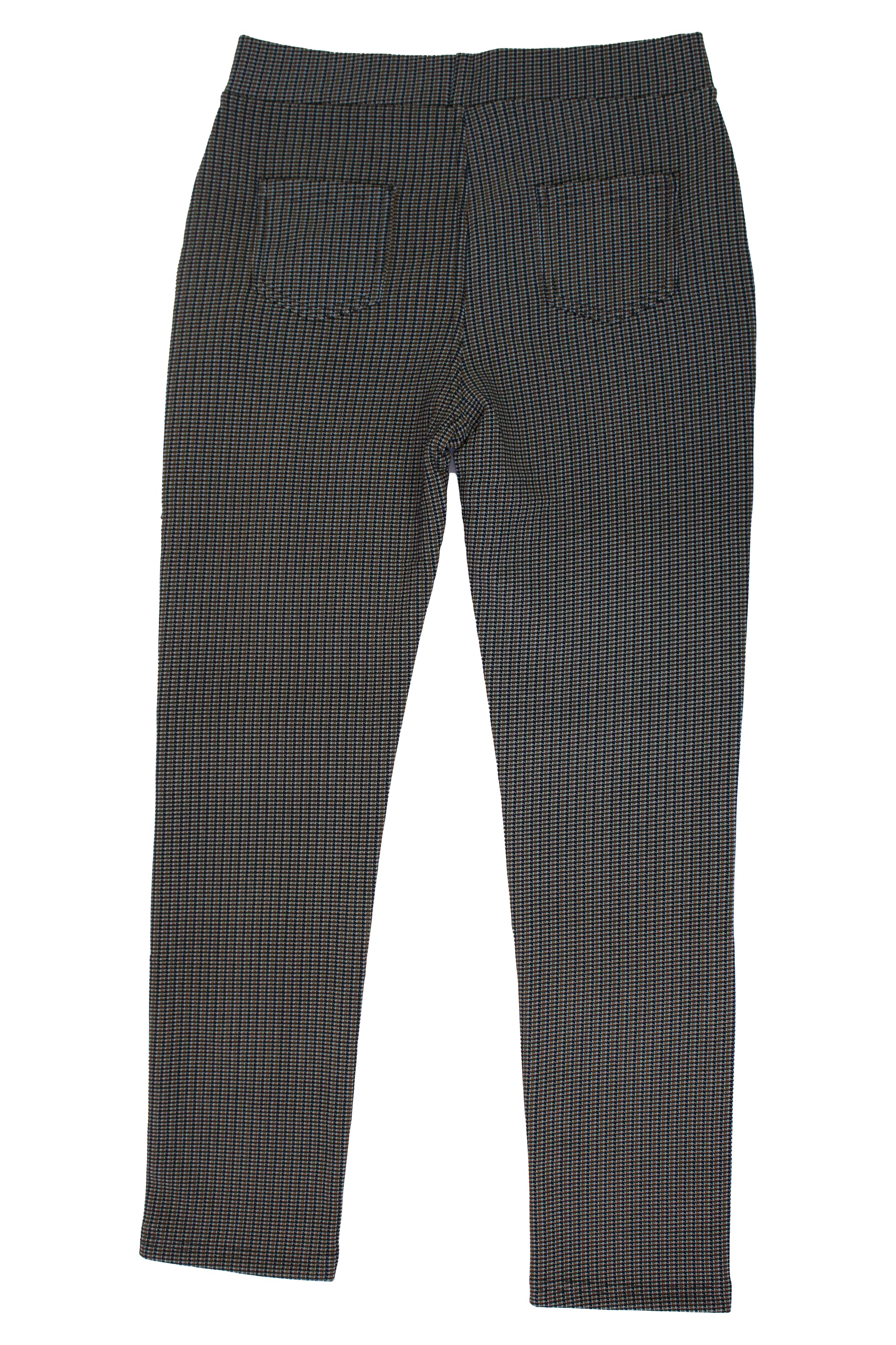 JW3159 Pantalón a Cuadros Con Elástico Superior