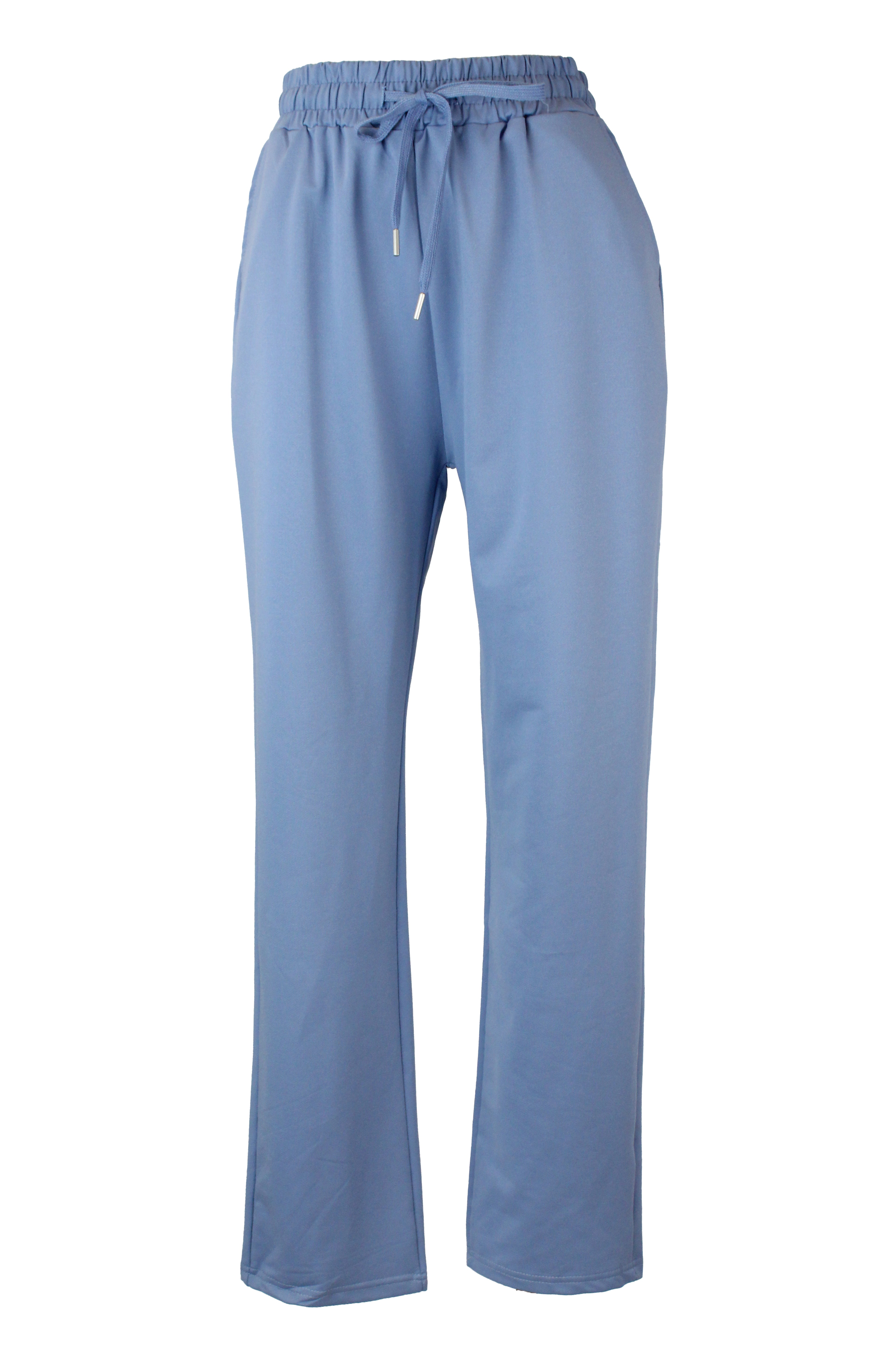 M5150 Pantalon Liso de Tubo  Elastico y Jareta
