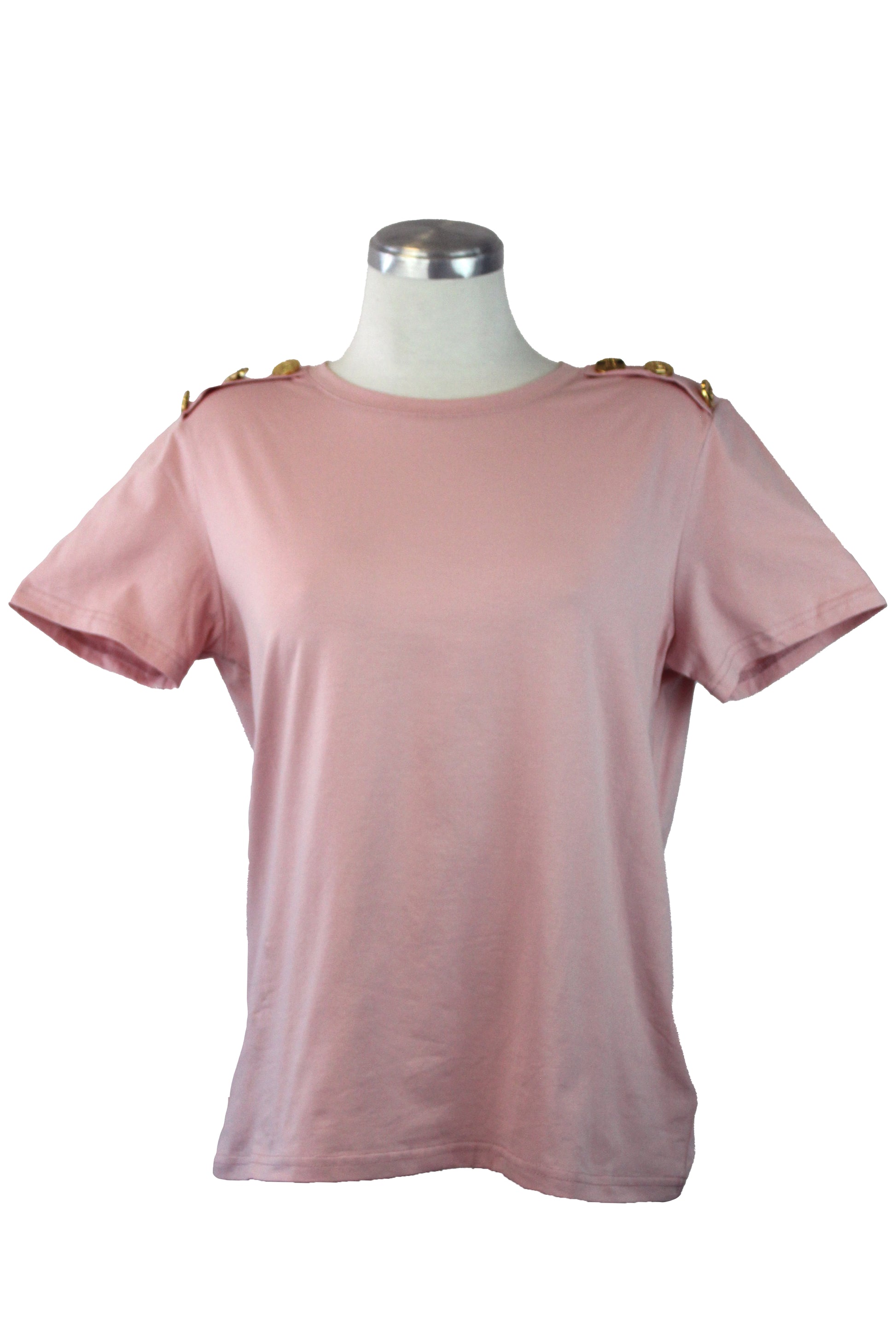 GO-2X635 Blusa Lisa Botones en Hombro