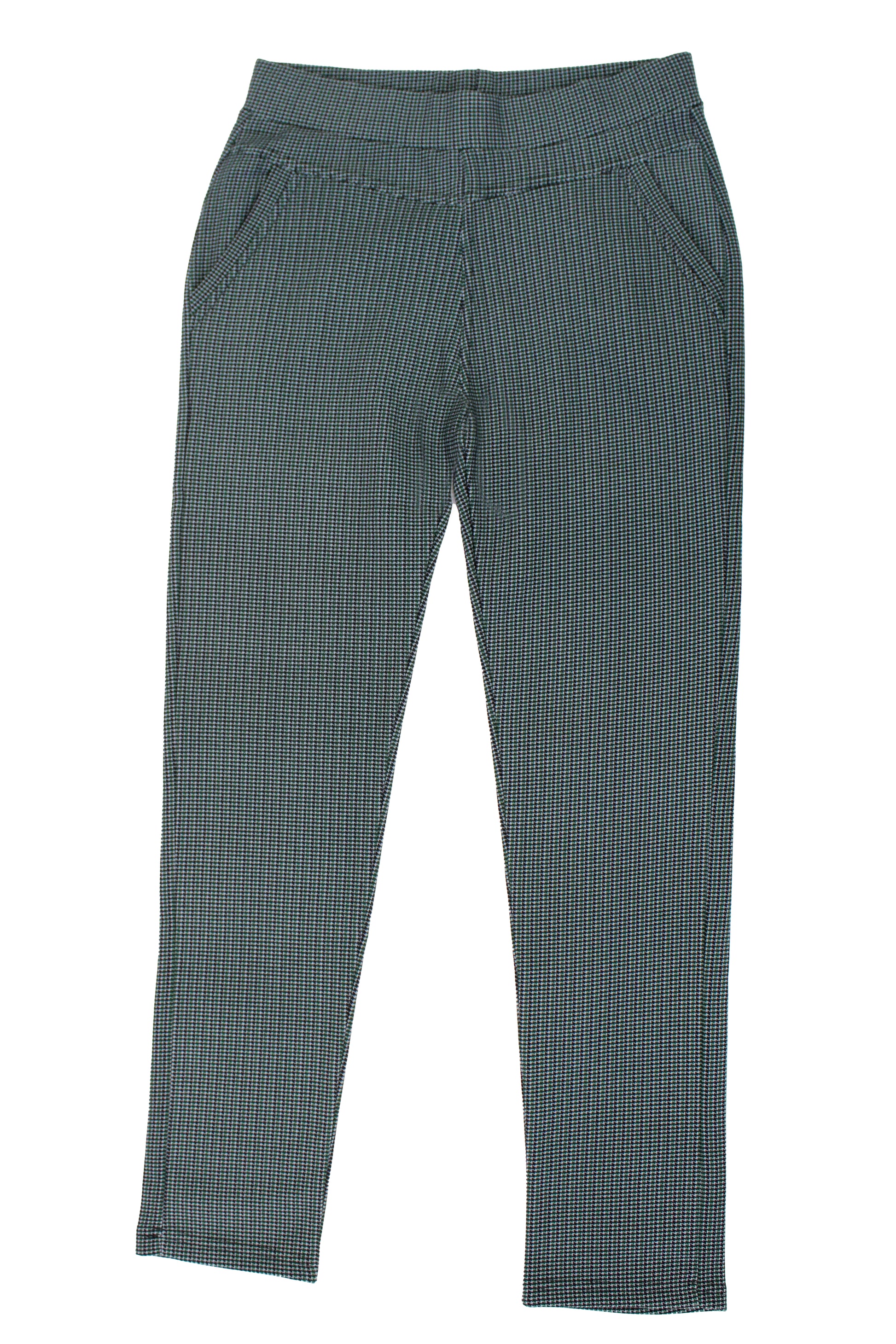 JW3159 Pantalón a Cuadros Con Elástico Superior