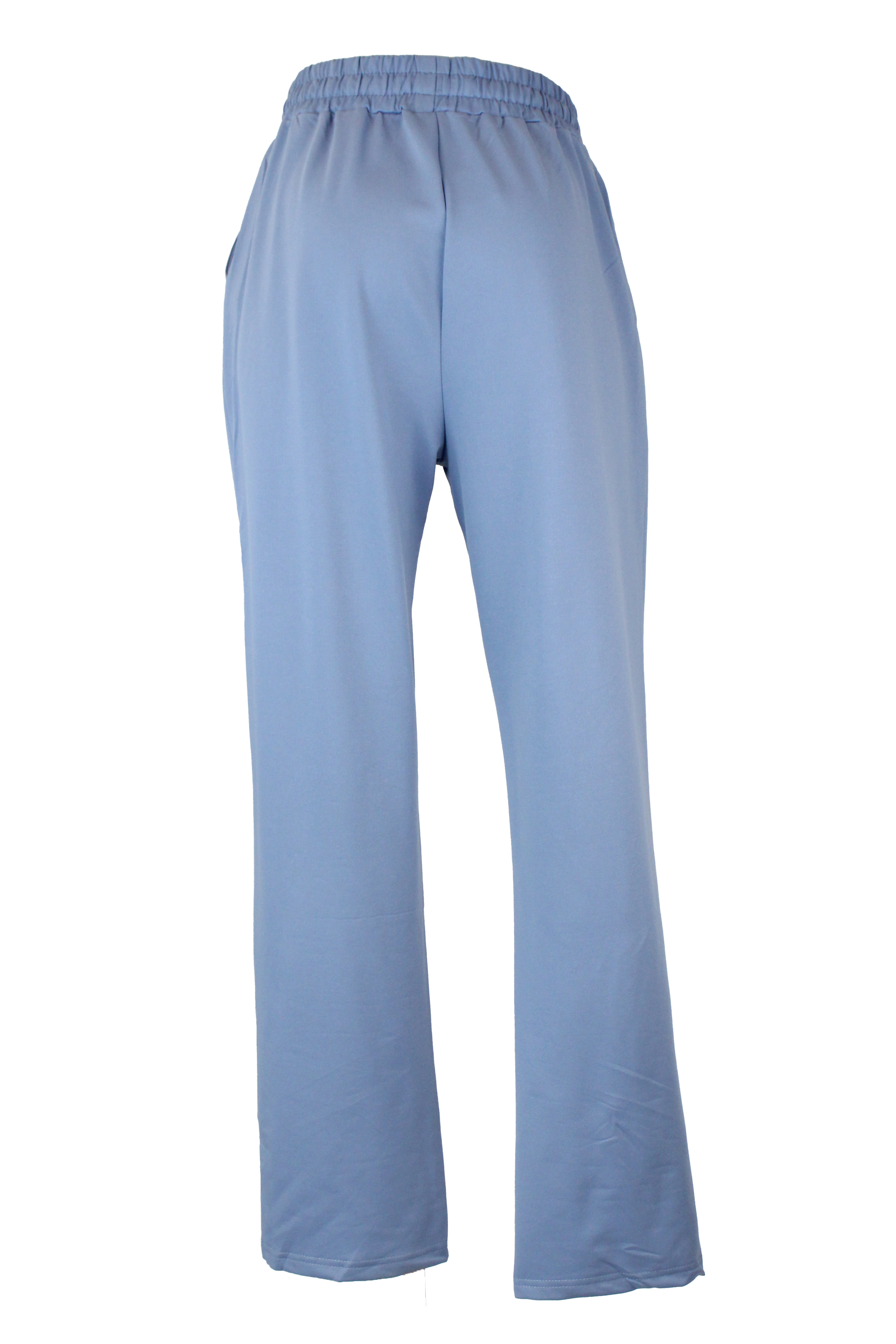 M5150 Pantalon Liso de Tubo  Elastico y Jareta