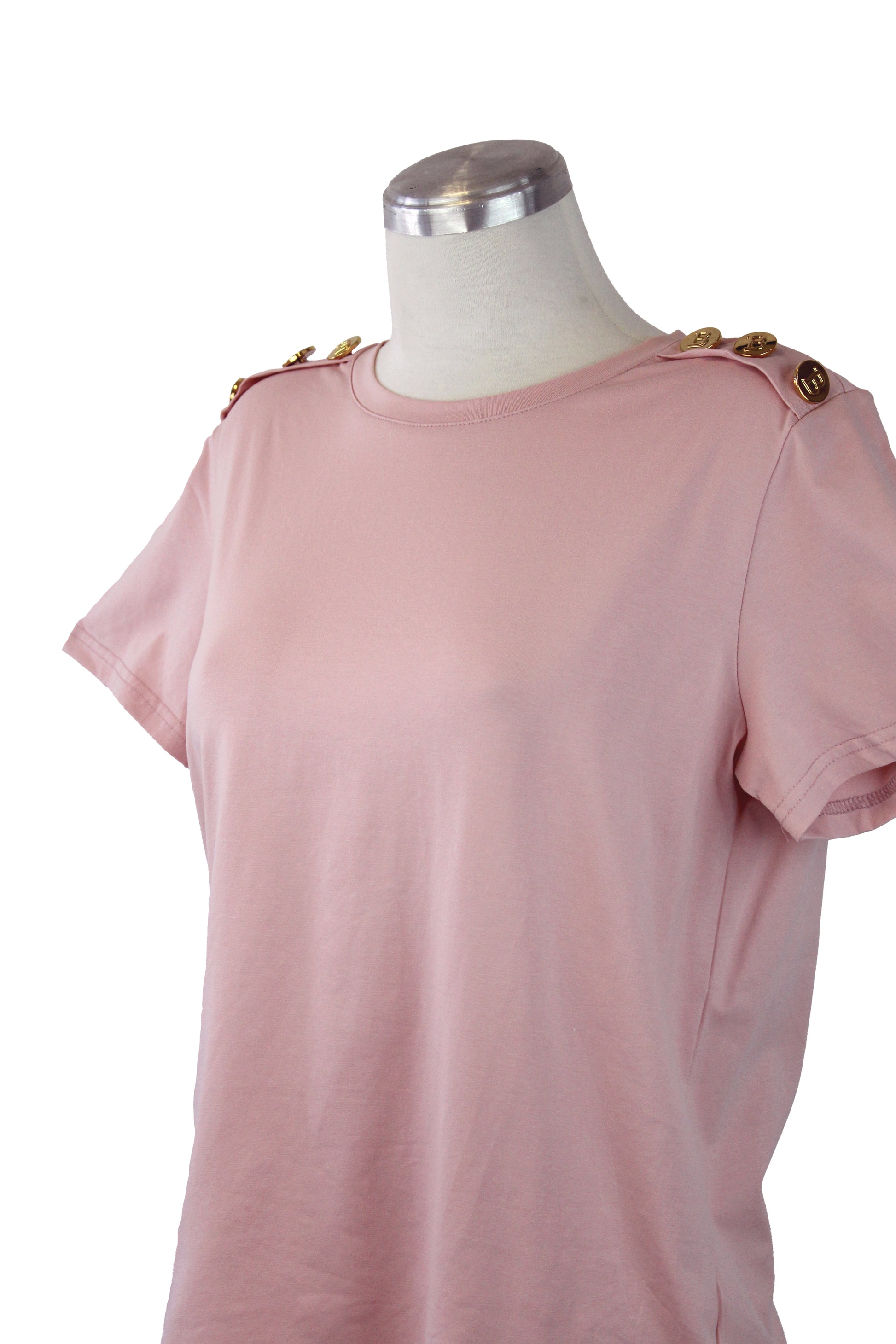 GO-2X635 Blusa Lisa Botones en Hombro