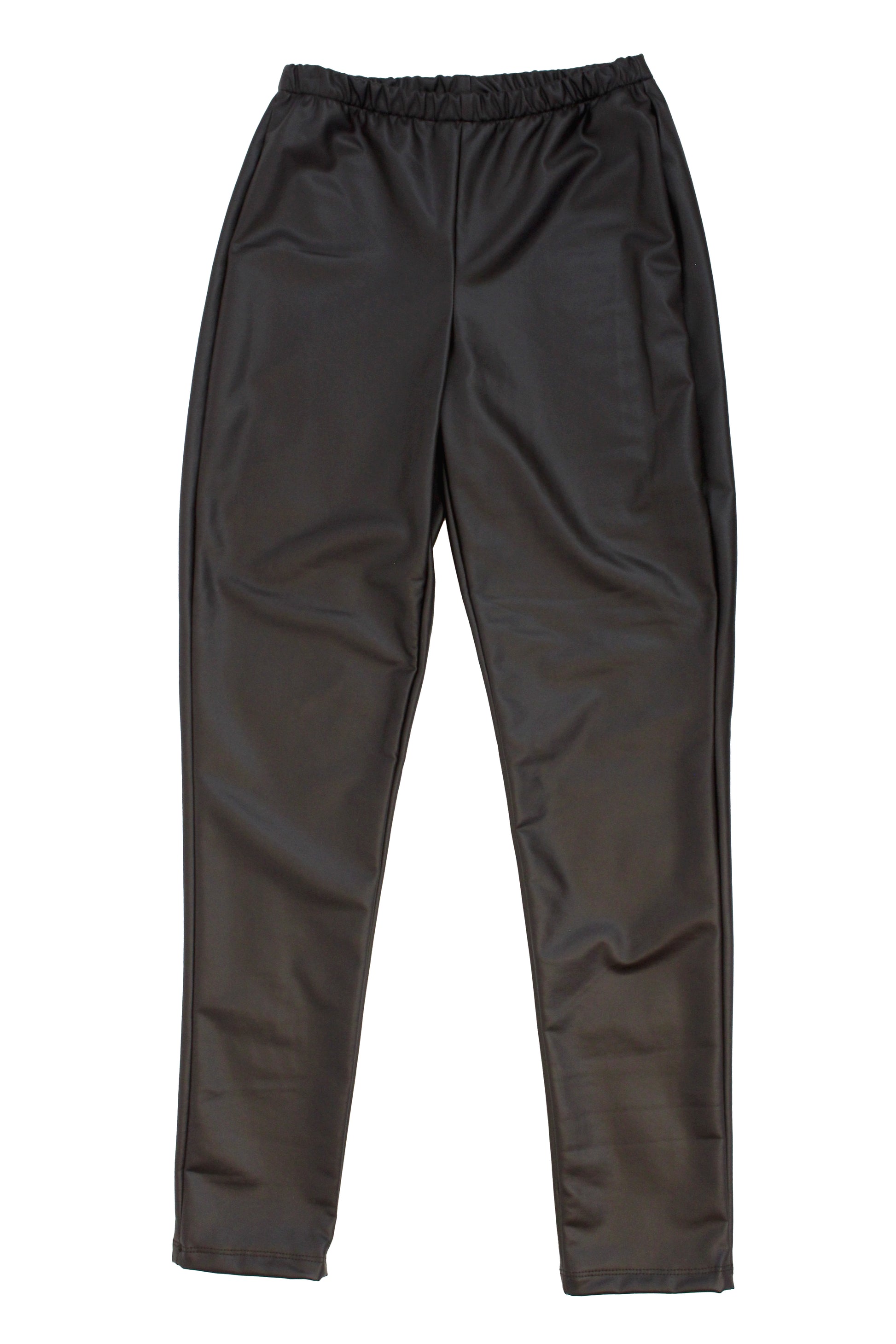 LK02644 Legging Vinipiel Afelpado Elastico Delgado