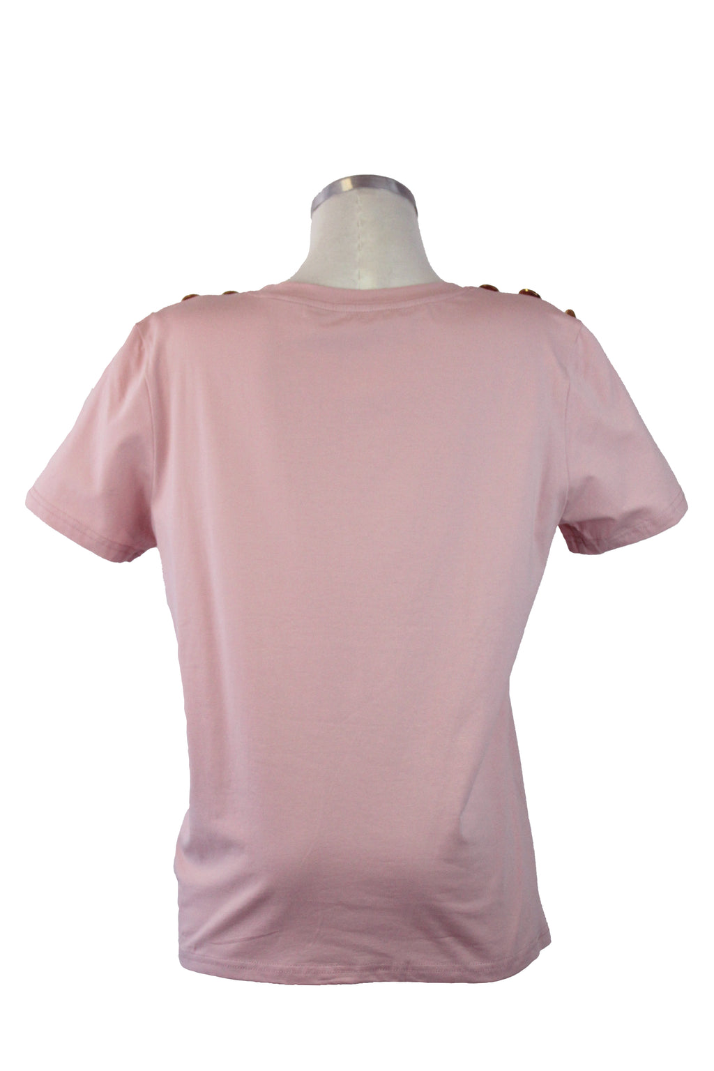 GO-2X635 Blusa Lisa Botones en Hombro