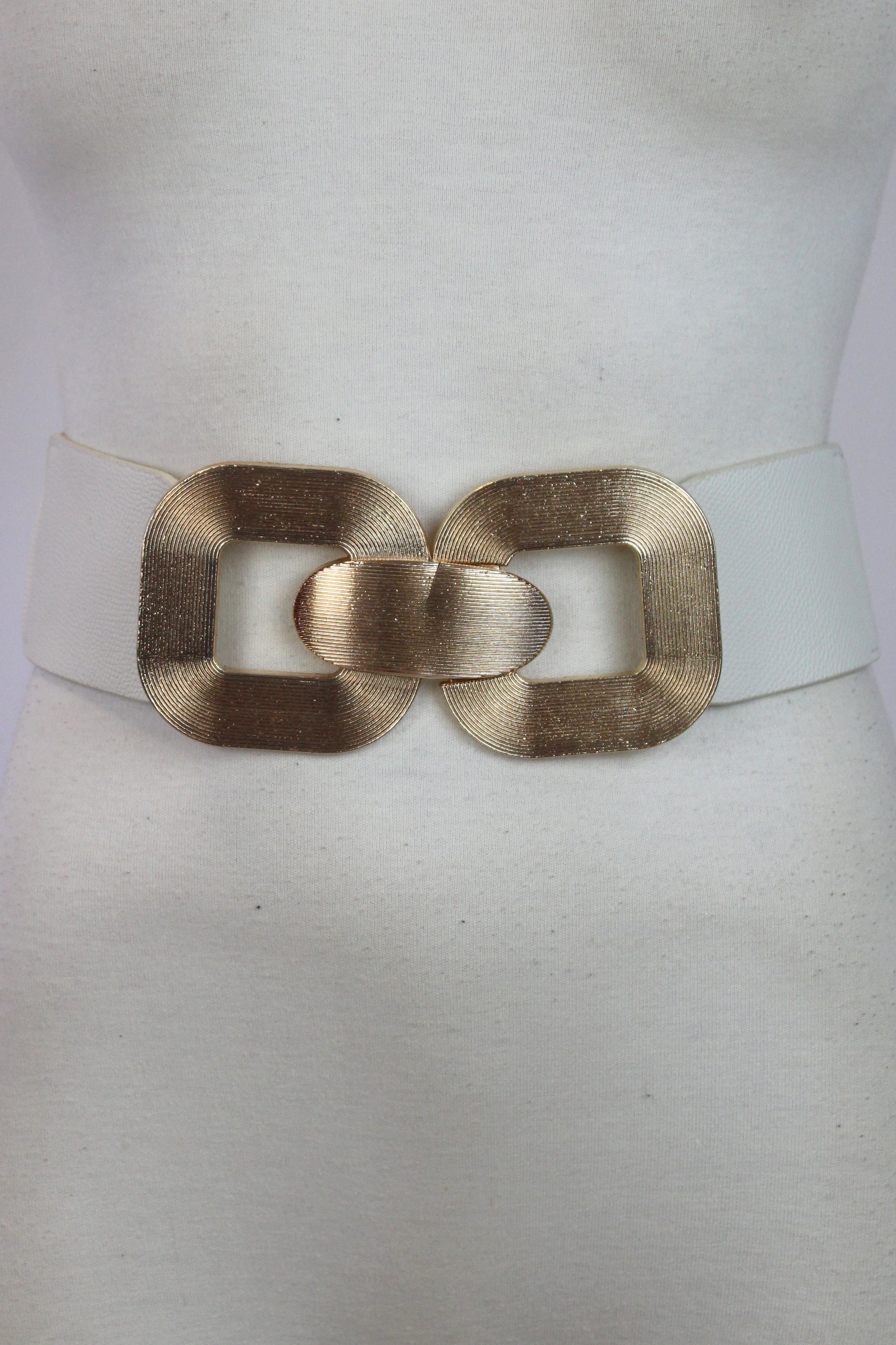 TTB-97 Cinto con Elástico Hebilla Cuadrado Doble