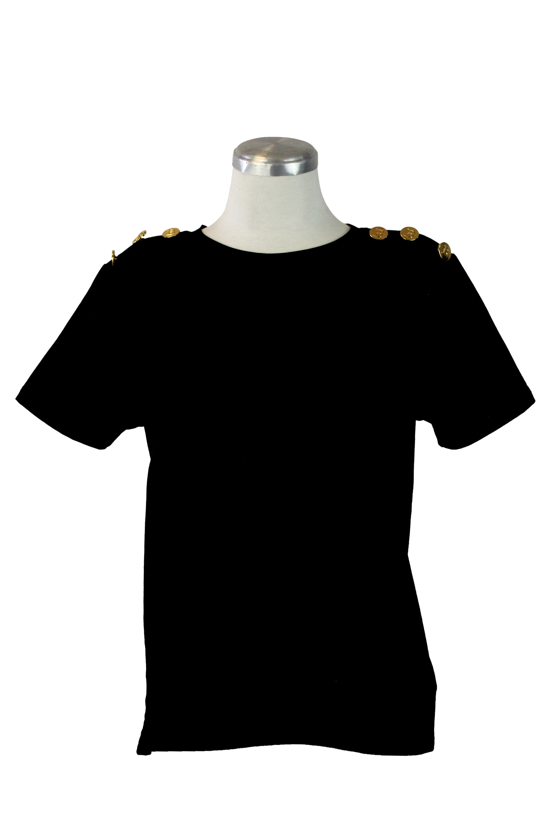 GO-2X635 Blusa Lisa Botones en Hombro
