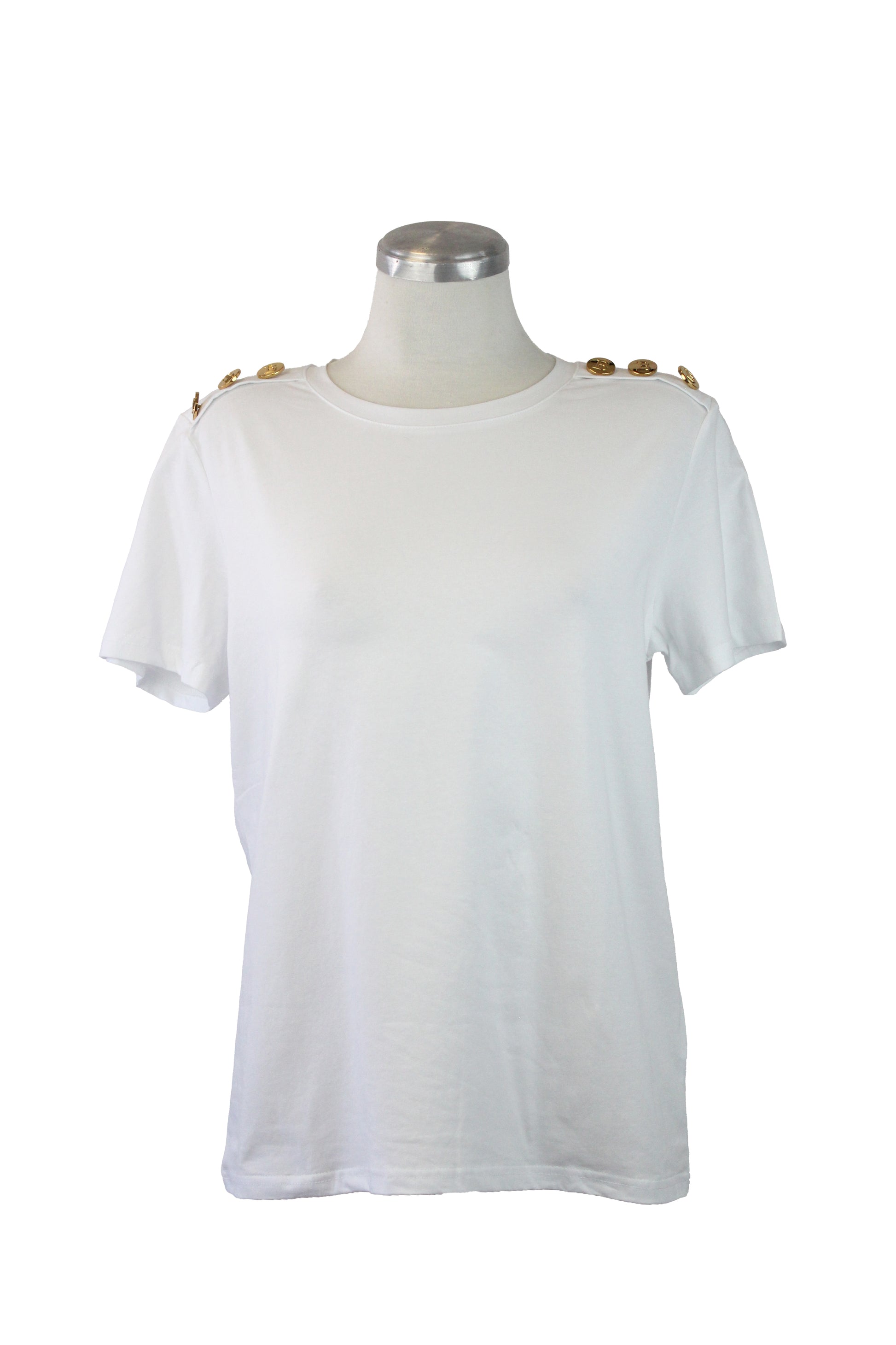 GO-2X635 Blusa Lisa Botones en Hombro