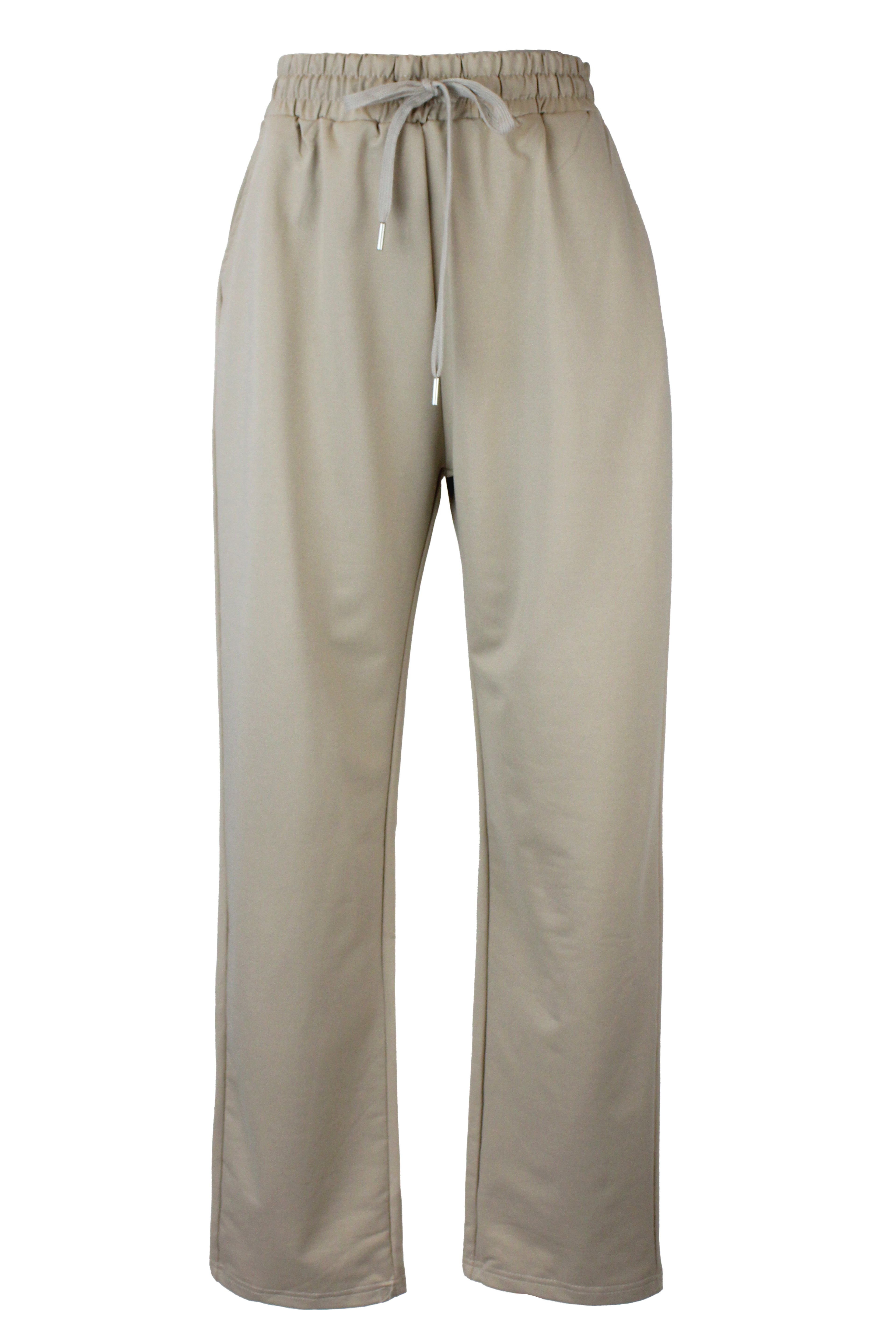 M5150 Pantalon Liso de Tubo  Elastico y Jareta