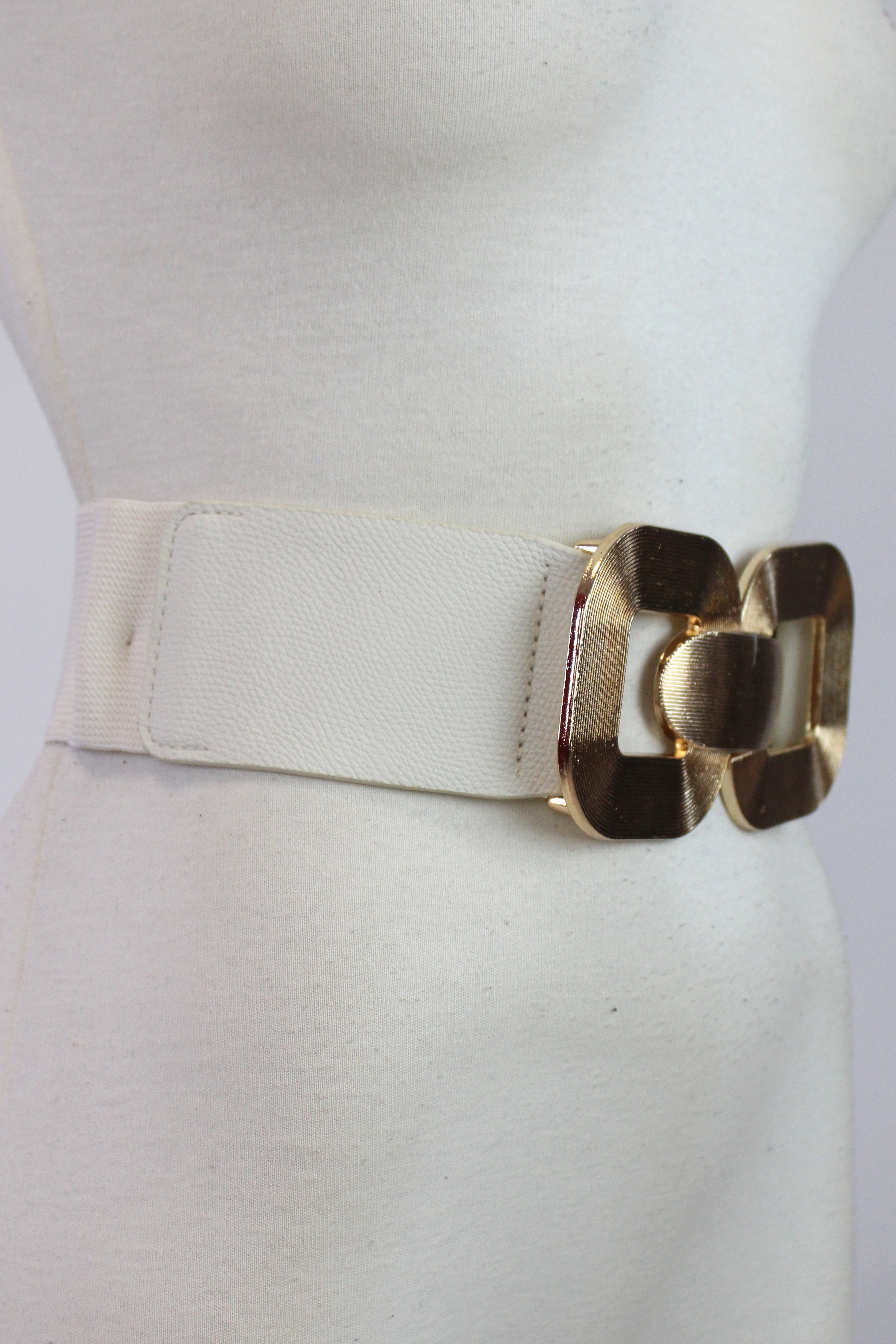 TTB-97 Cinto con Elástico Hebilla Cuadrado Doble