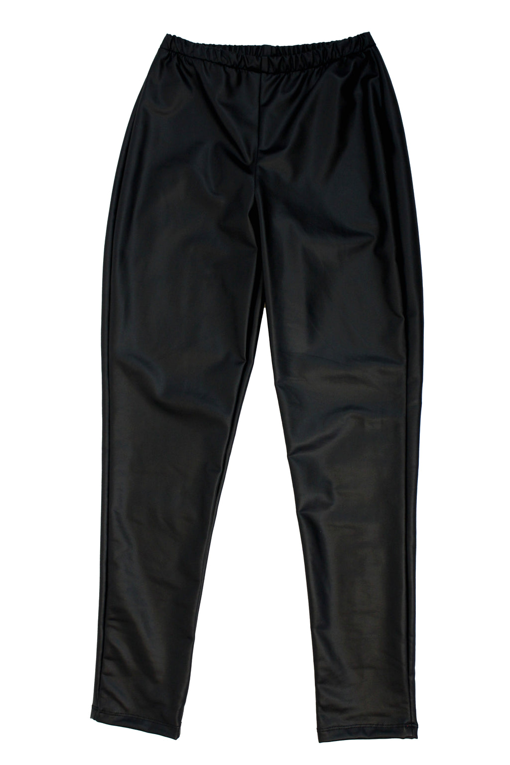LK02644 Legging Vinipiel Afelpado Elastico Delgado