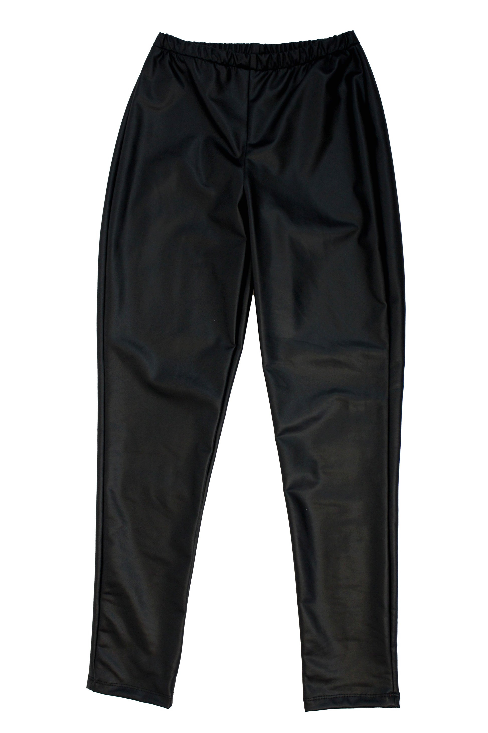 LK02644 Legging Vinipiel Afelpado Elastico Delgado