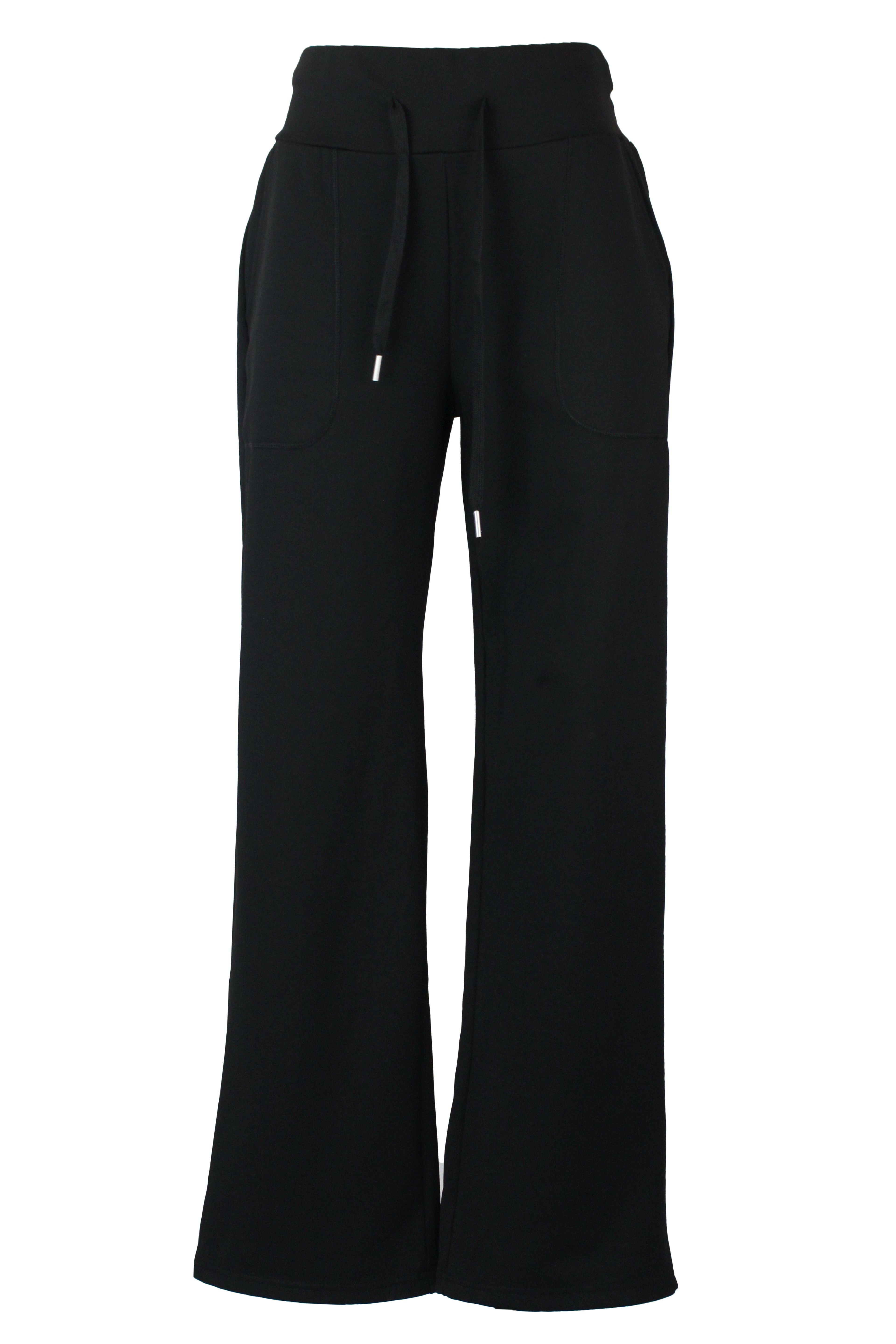 ZH-1789 Pantalonera Recta Elástico Ancho Bolsa Larga