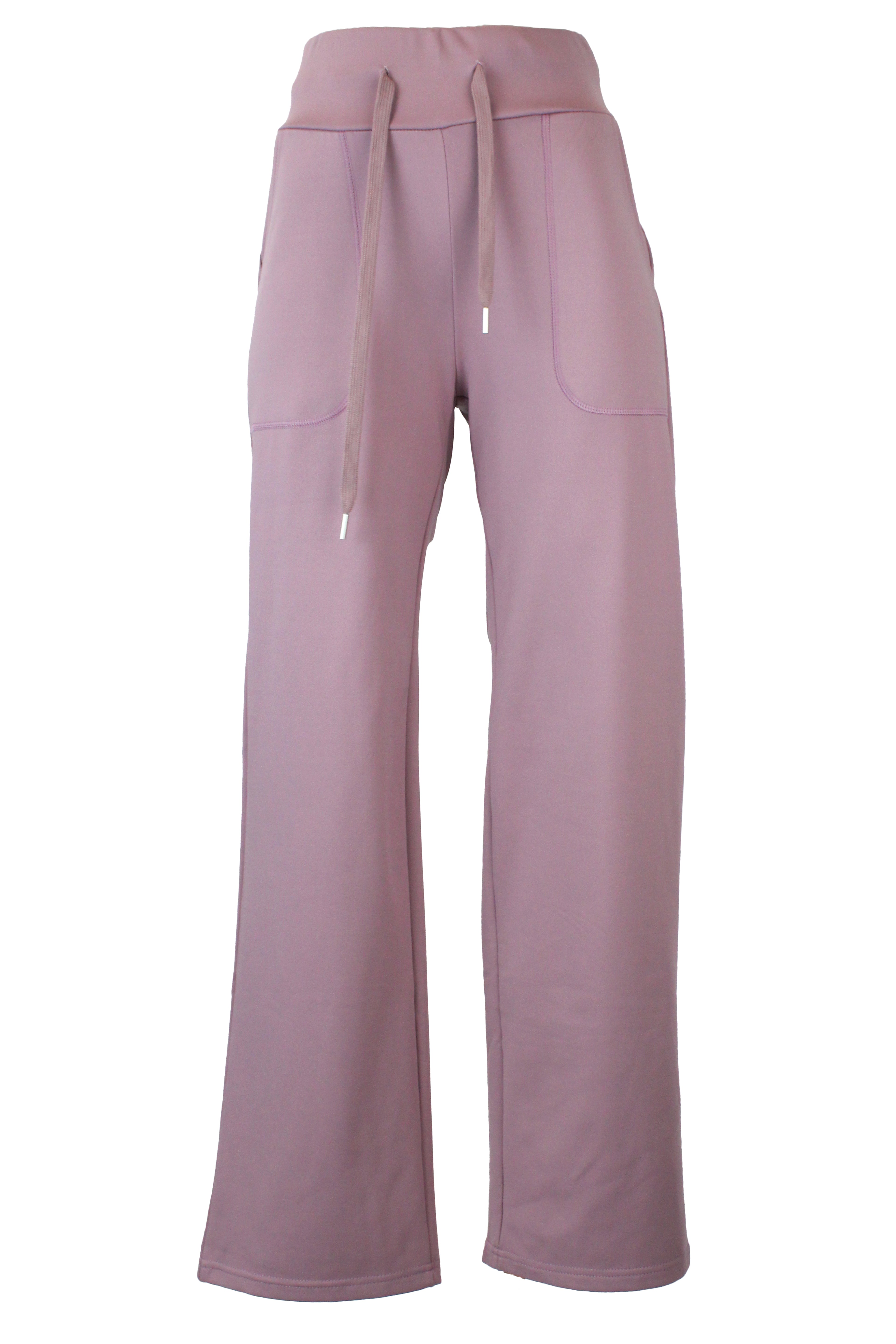 ZH-1789 Pantalonera Recta Elástico Ancho Bolsa Larga