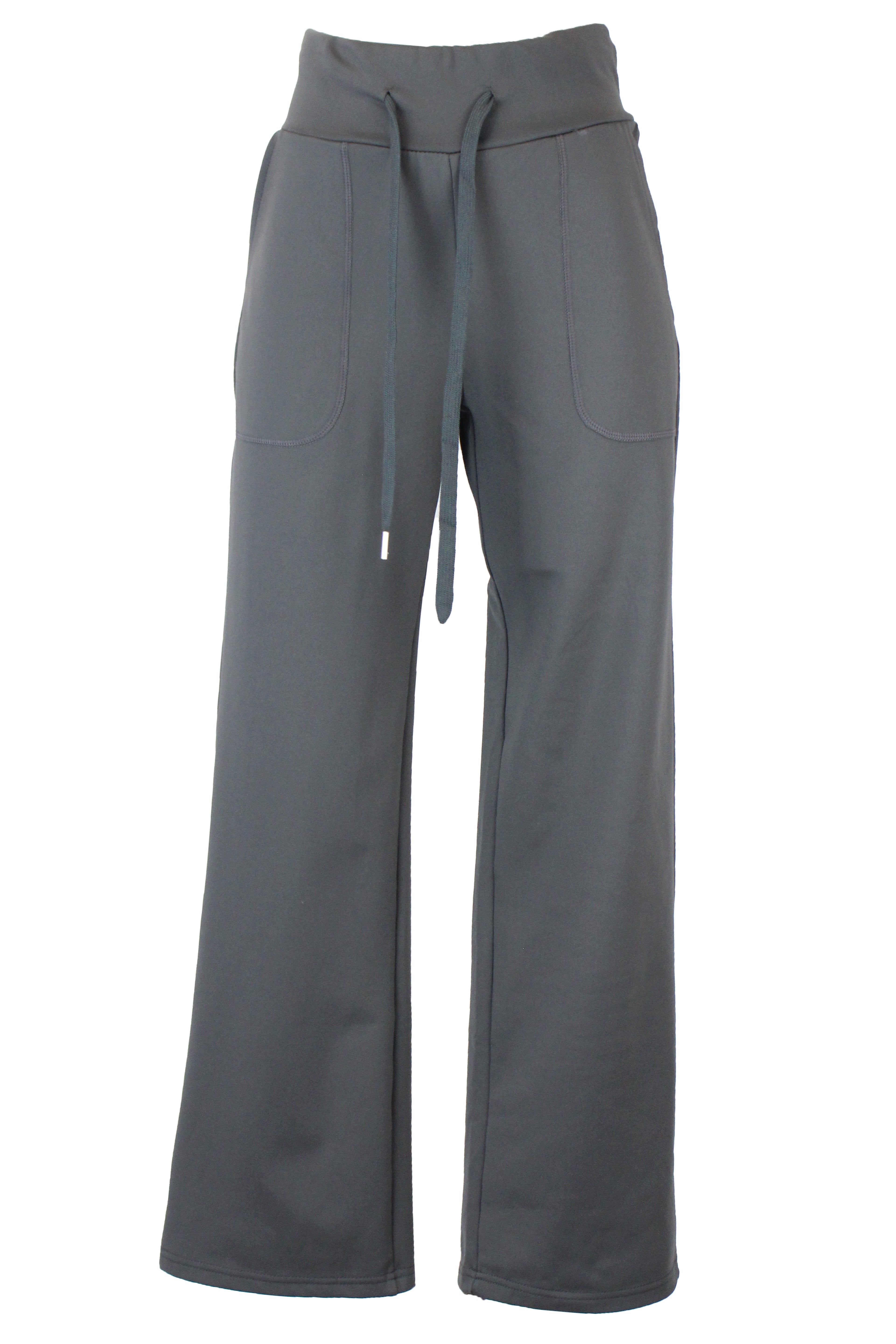 ZH-1789 Pantalonera Recta Elástico Ancho Bolsa Larga