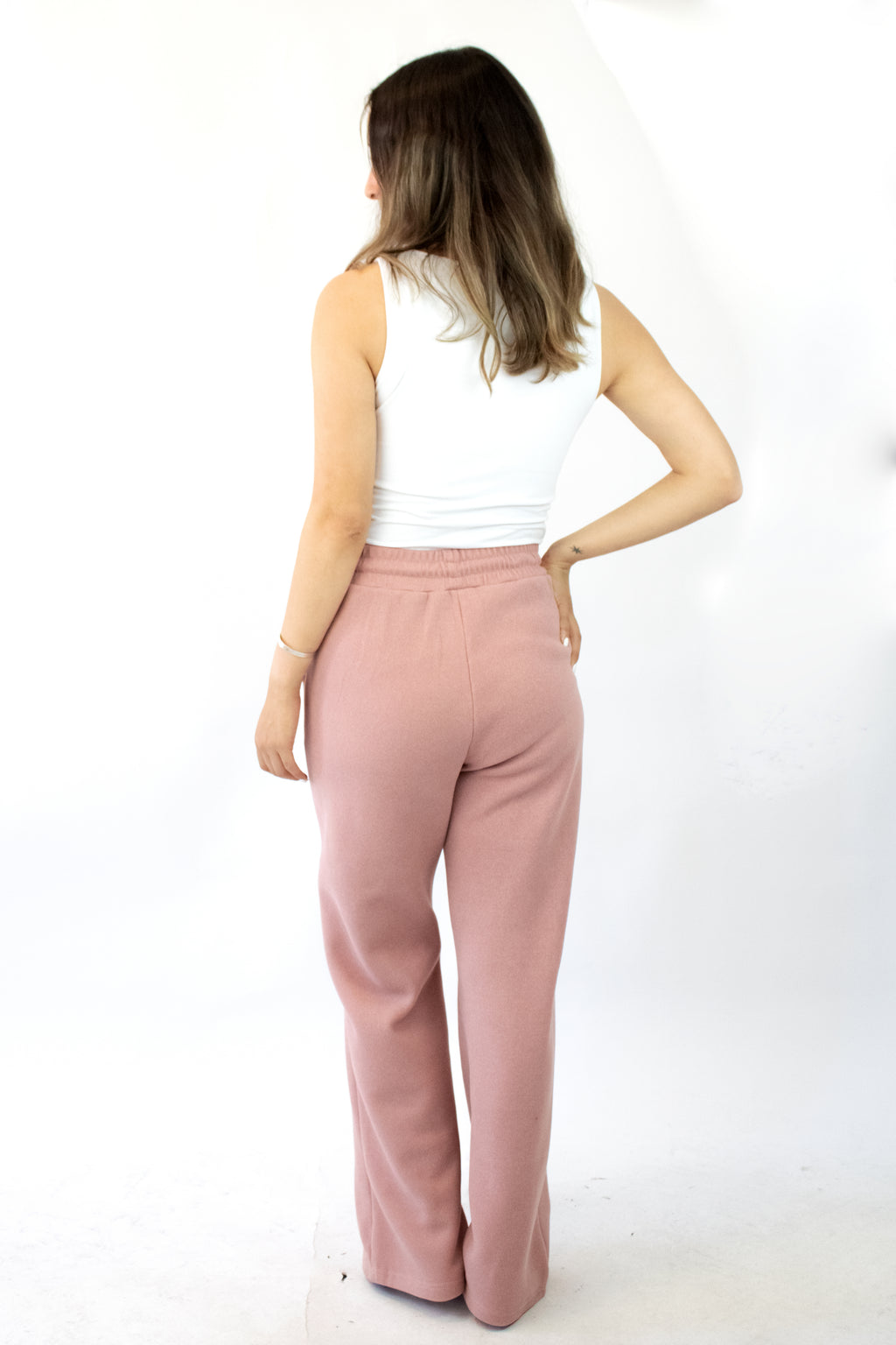 JW3533 Pantalonera Afelpada Elástico Superior
