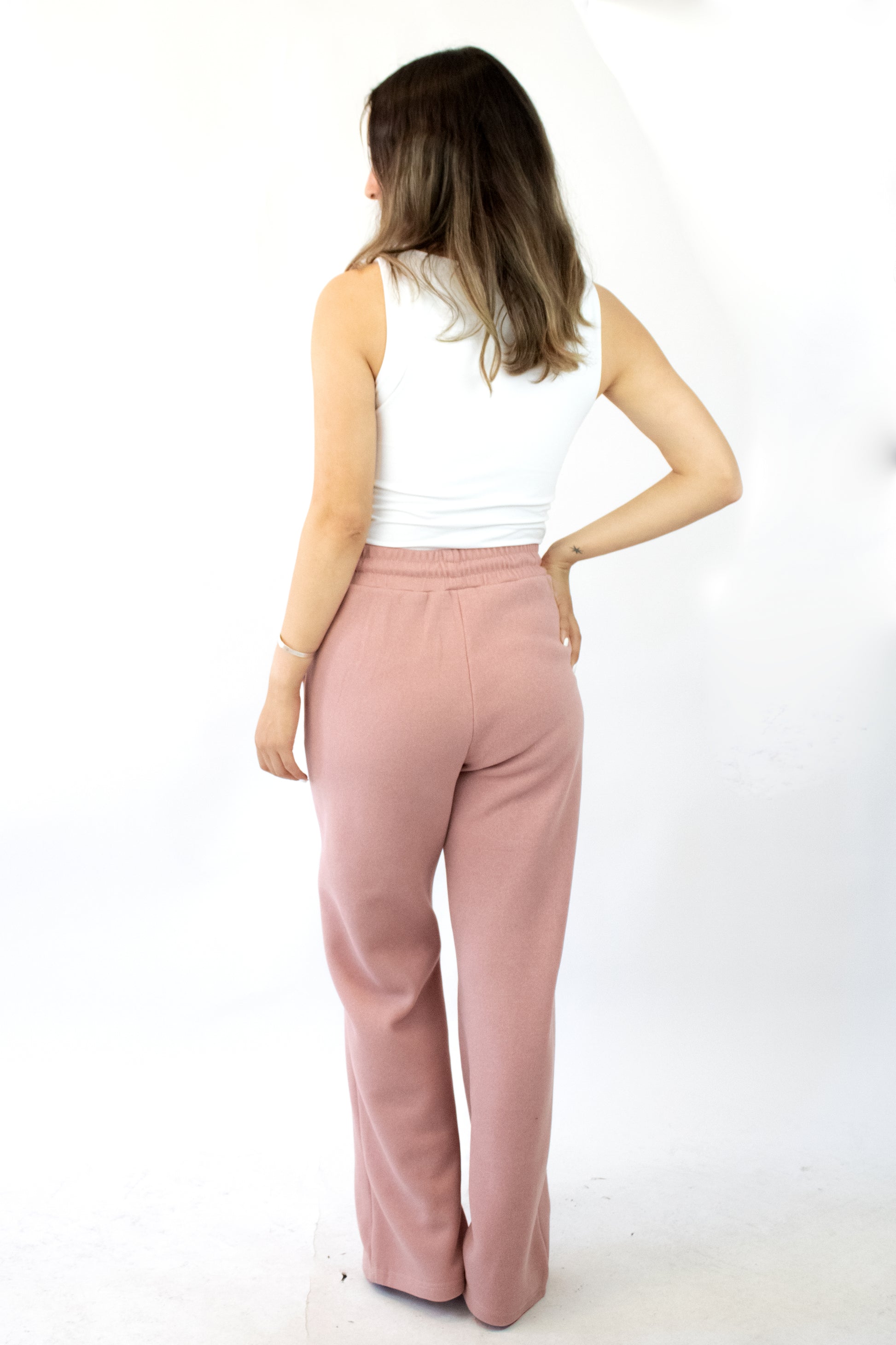 JW3533 Pantalonera Afelpada Elástico Superior