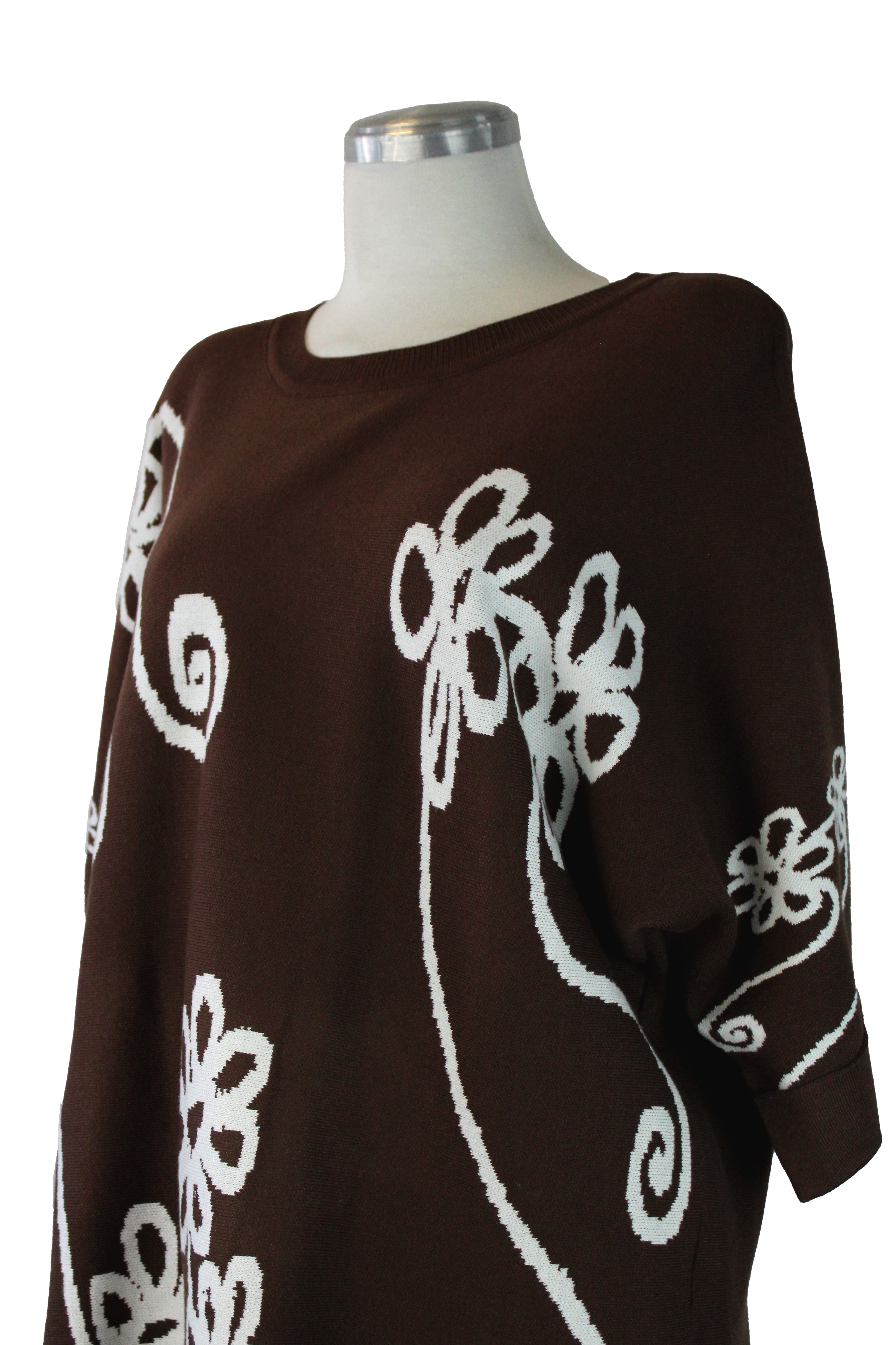 JSY804 Conjunto Suéter Diseño Flores