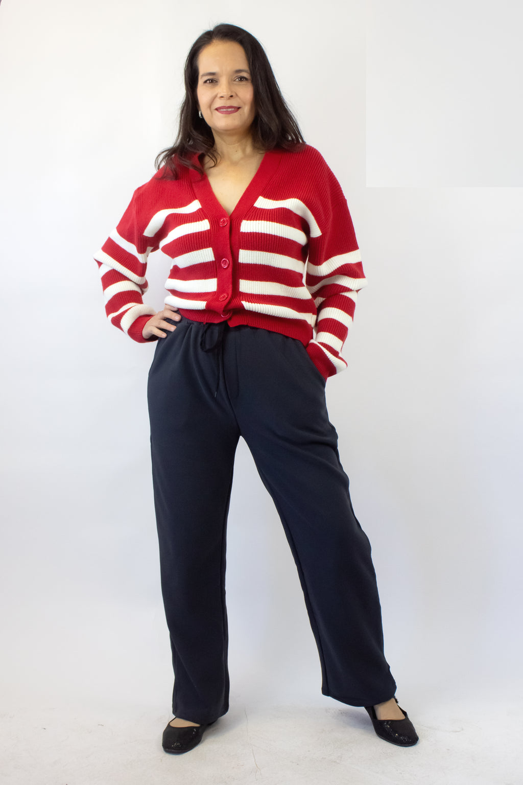 S-26 Pantalonera Lisa con Borrega Adentro