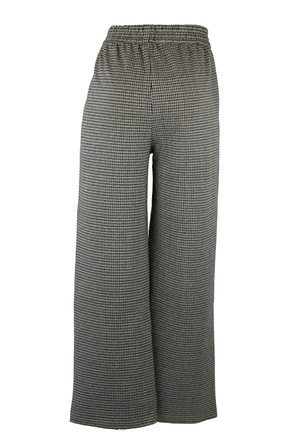 R921 Pantalón Cuadros Con Liston