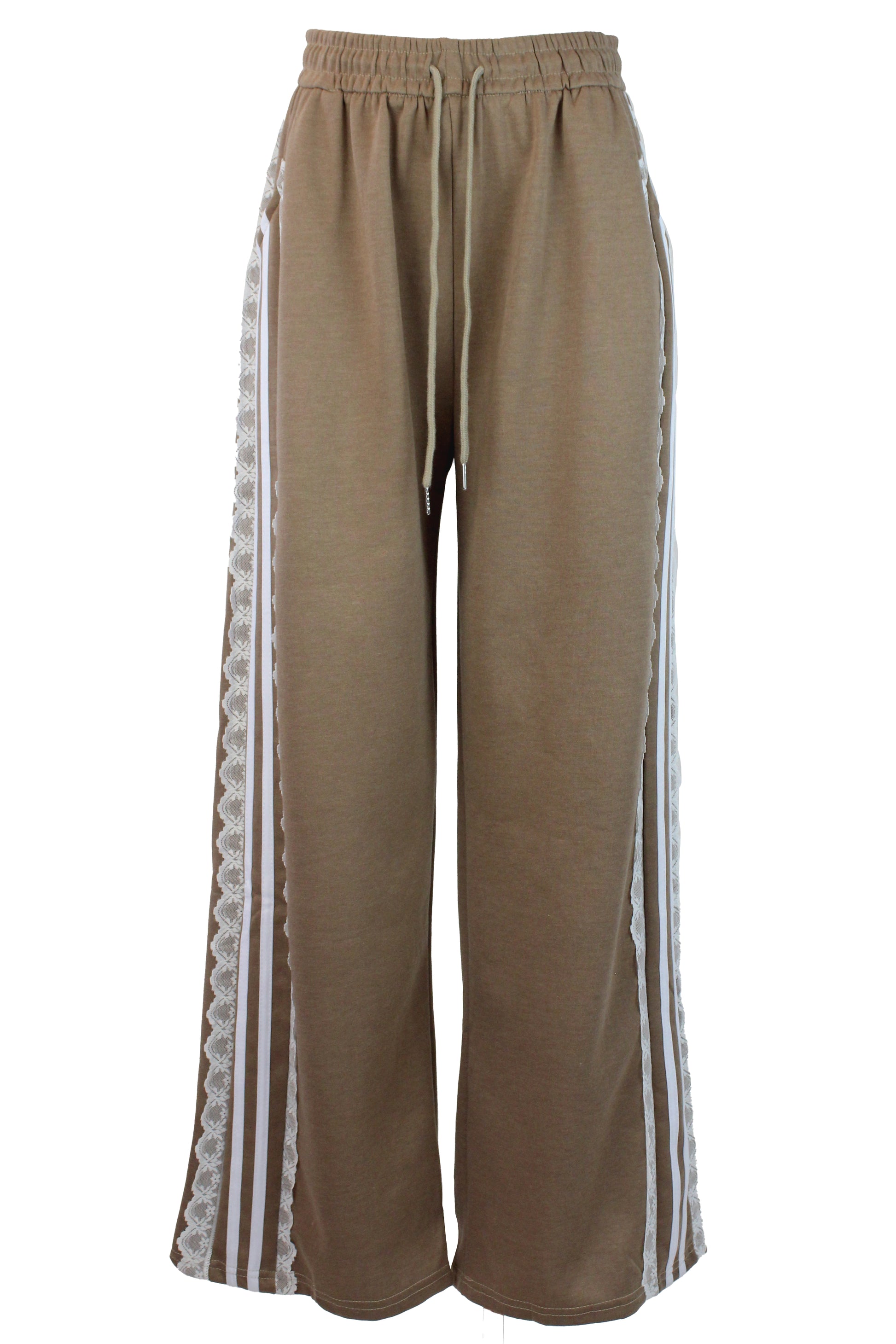 M90108 Pantalón con Elástico Bordado Lateral