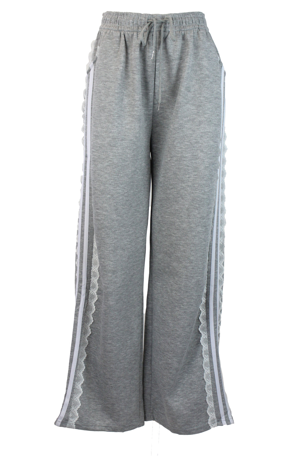 M90108 Pantalón con Elástico Bordado Lateral