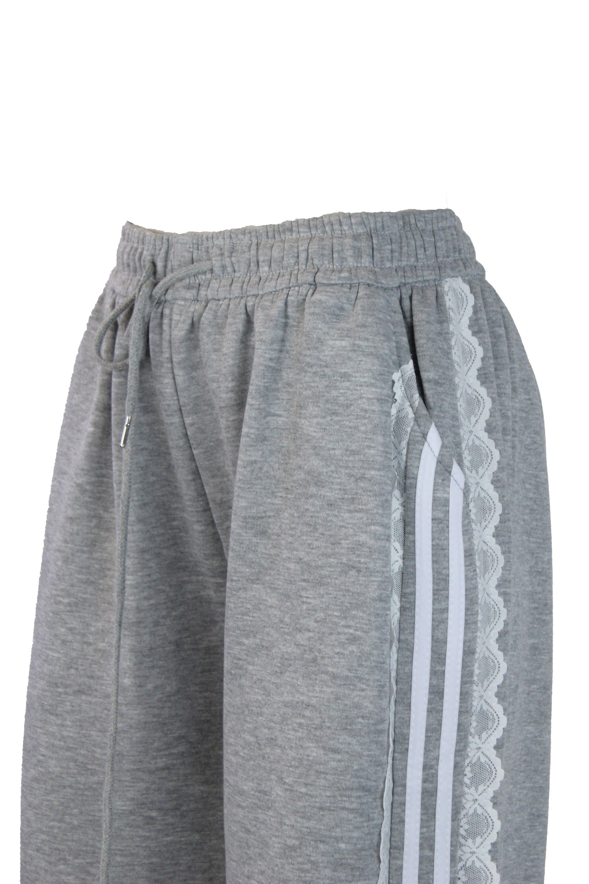 M90108 Pantalón con Elástico Bordado Lateral