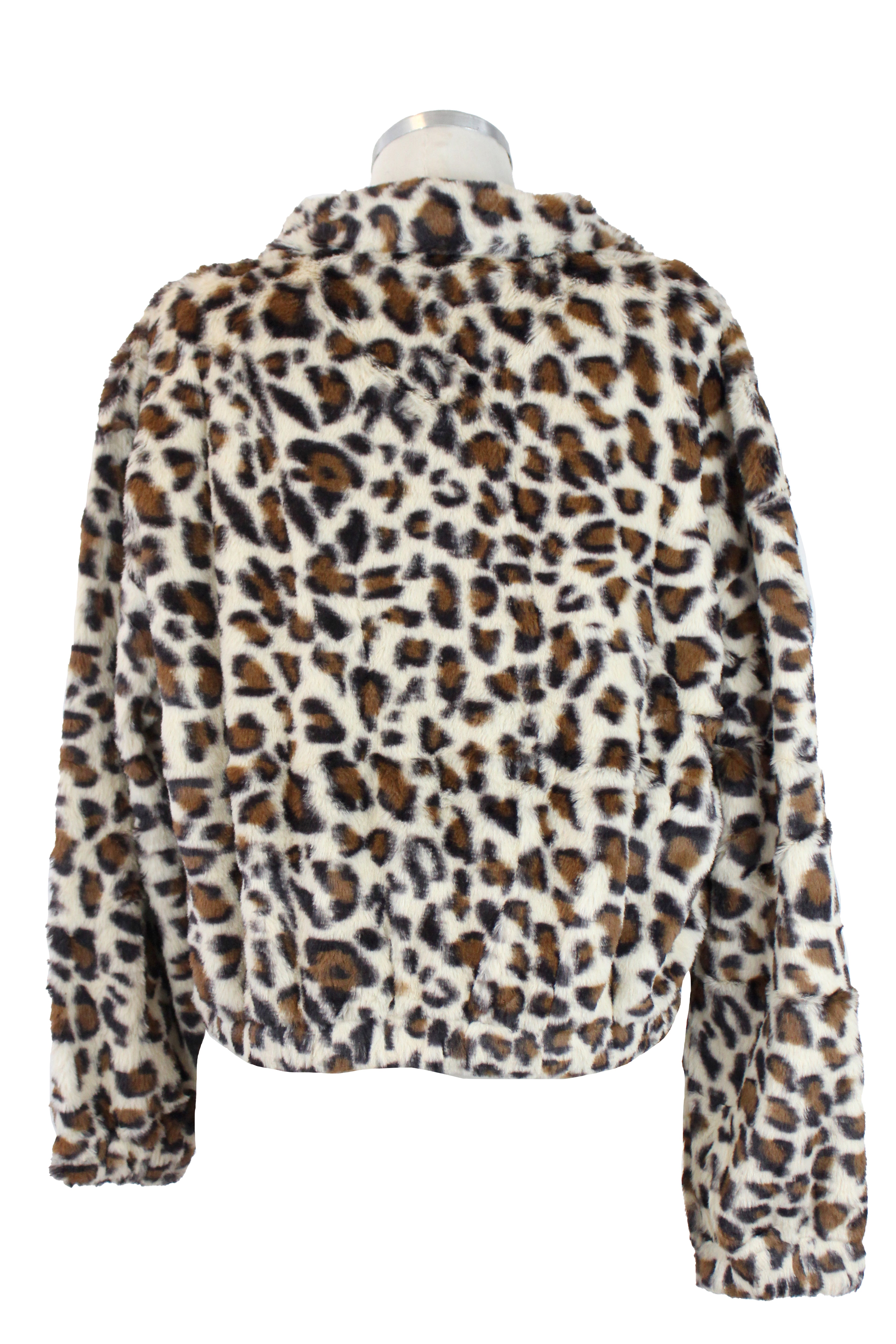 CH2306 Chamarra Afelpada Animal P con Zipper