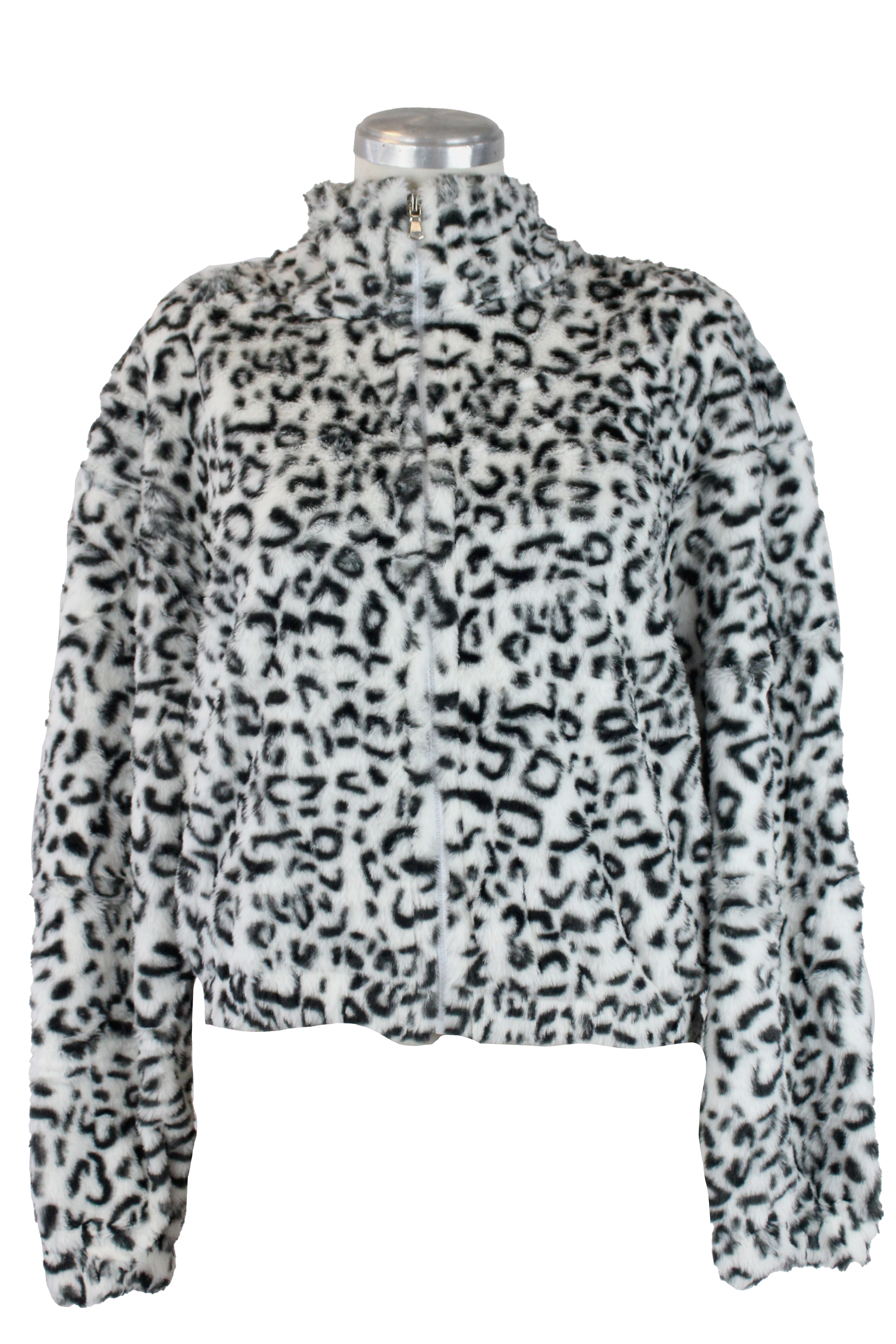 CH2306 Chamarra Afelpada Animal P con Zipper