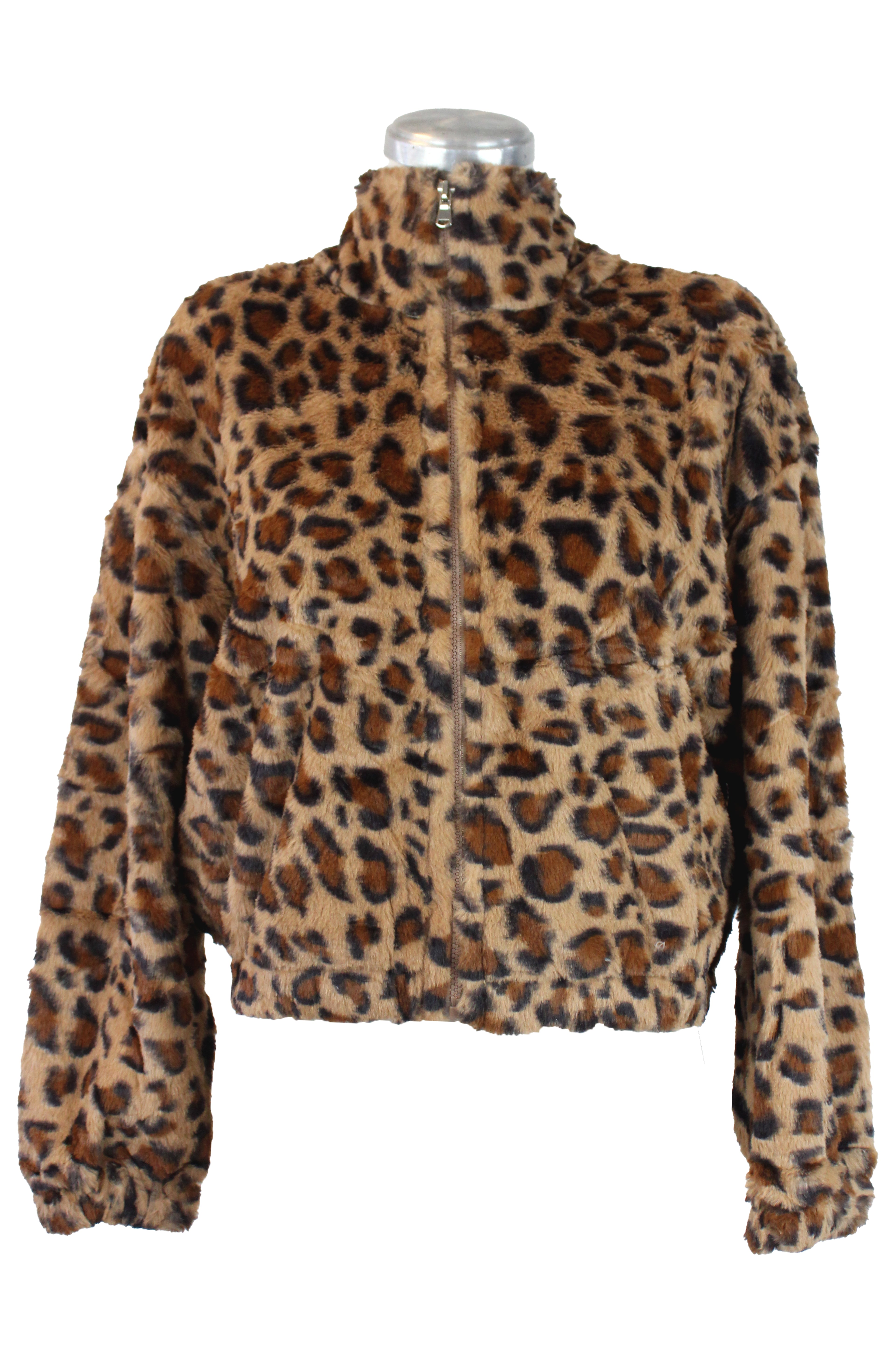 CH2306 Chamarra Afelpada Animal P con Zipper