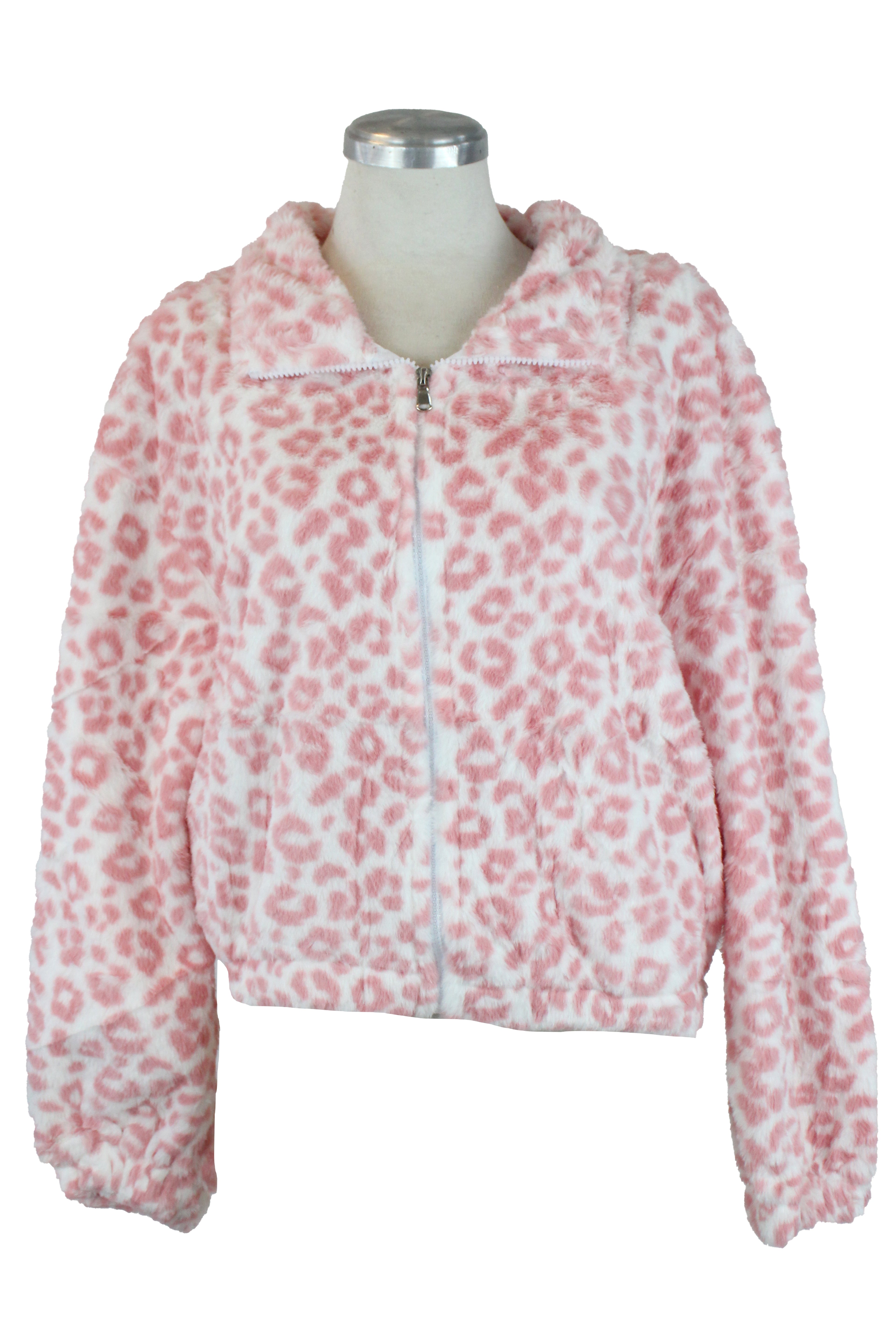 CH2306 Chamarra Afelpada Animal P con Zipper