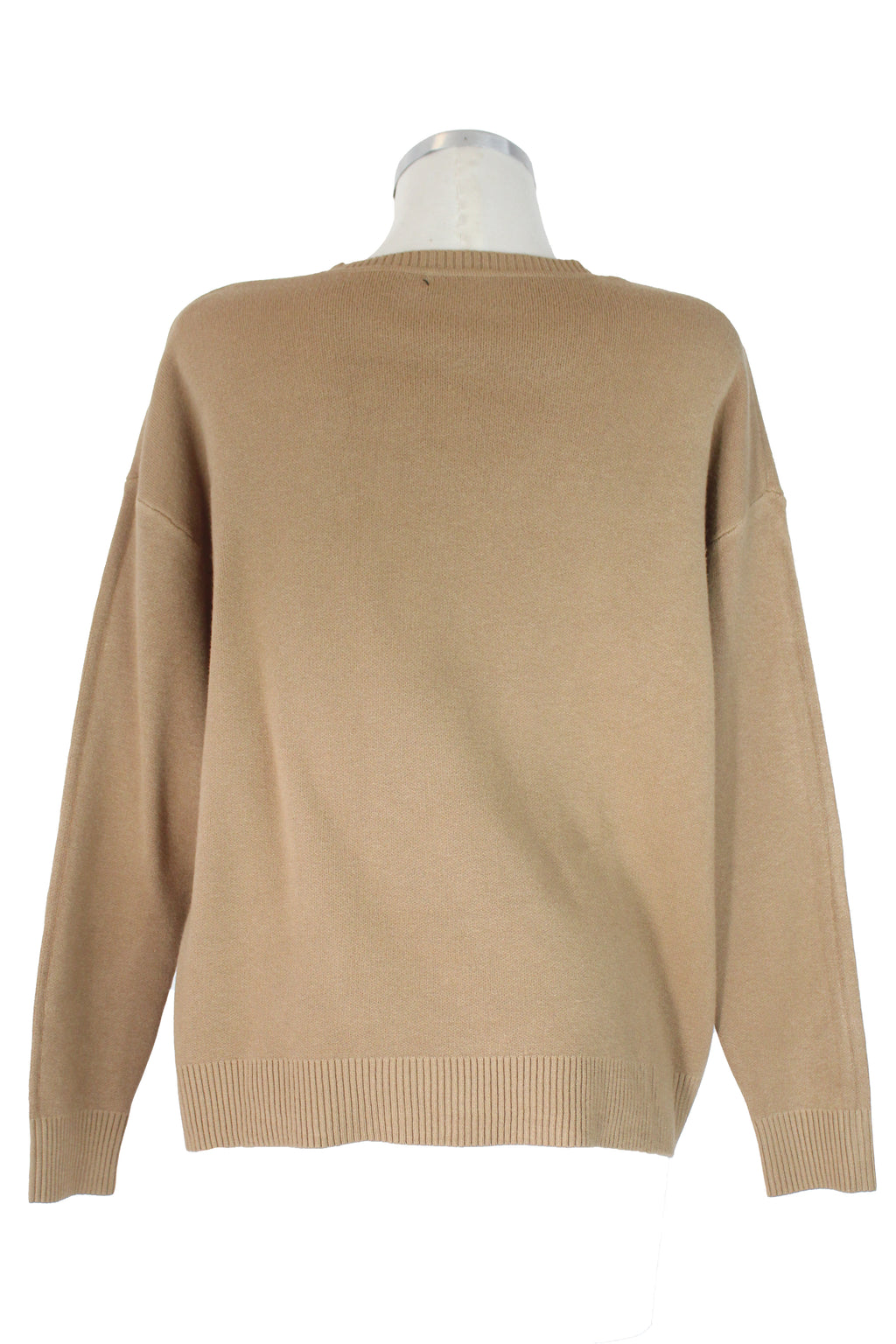 H19329 Suéter Liso Cuello V