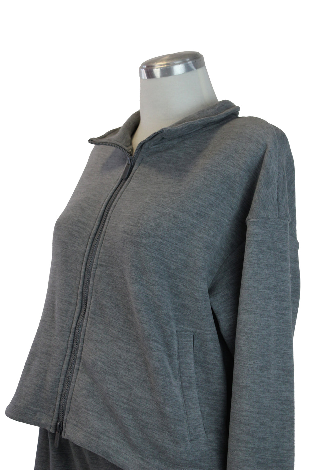 HJ-D533D Conjunto de Cuello Alto y Lineas de Costura