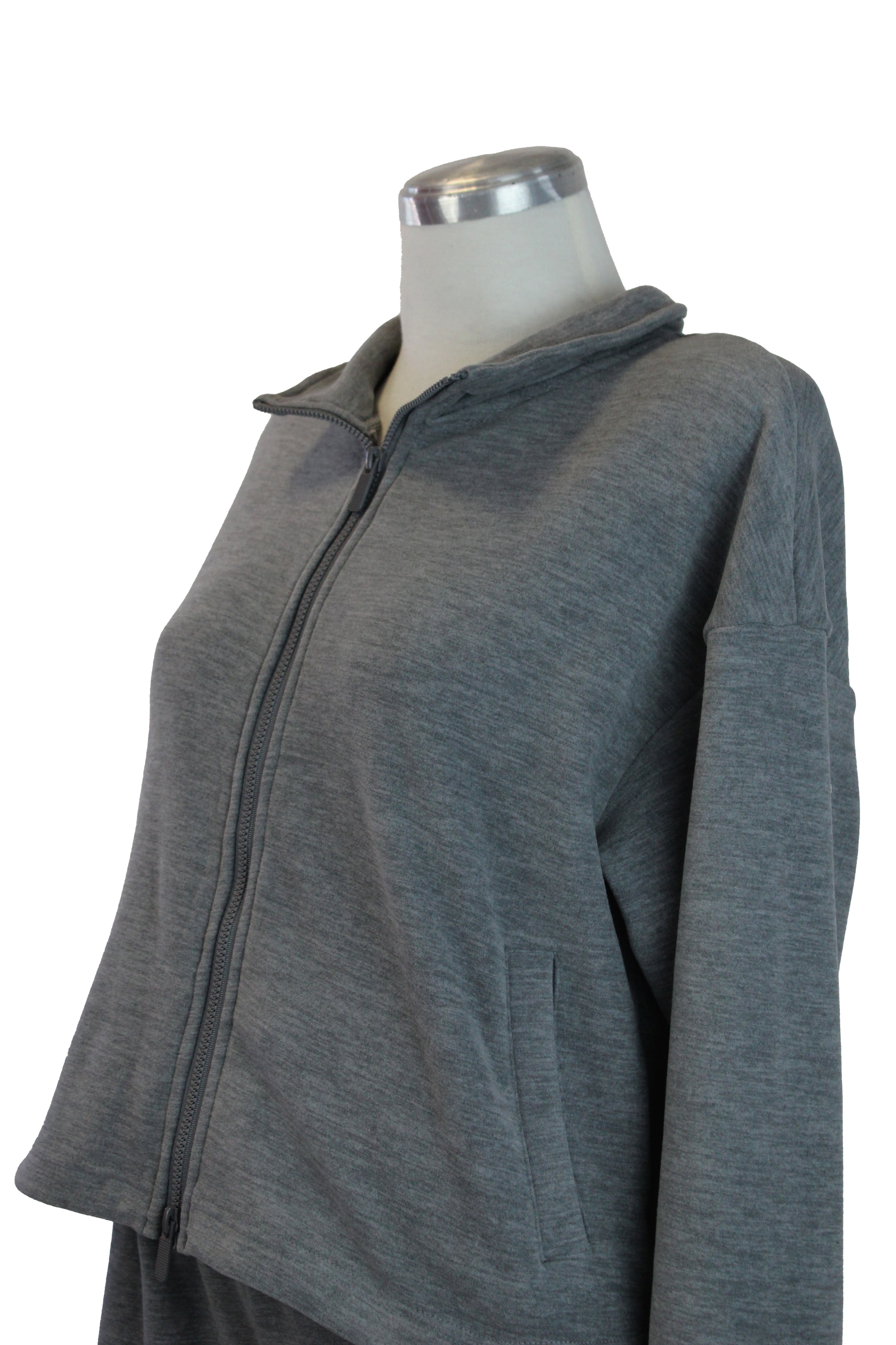 HJ-D533D Conjunto de Cuello Alto y Lineas de Costura