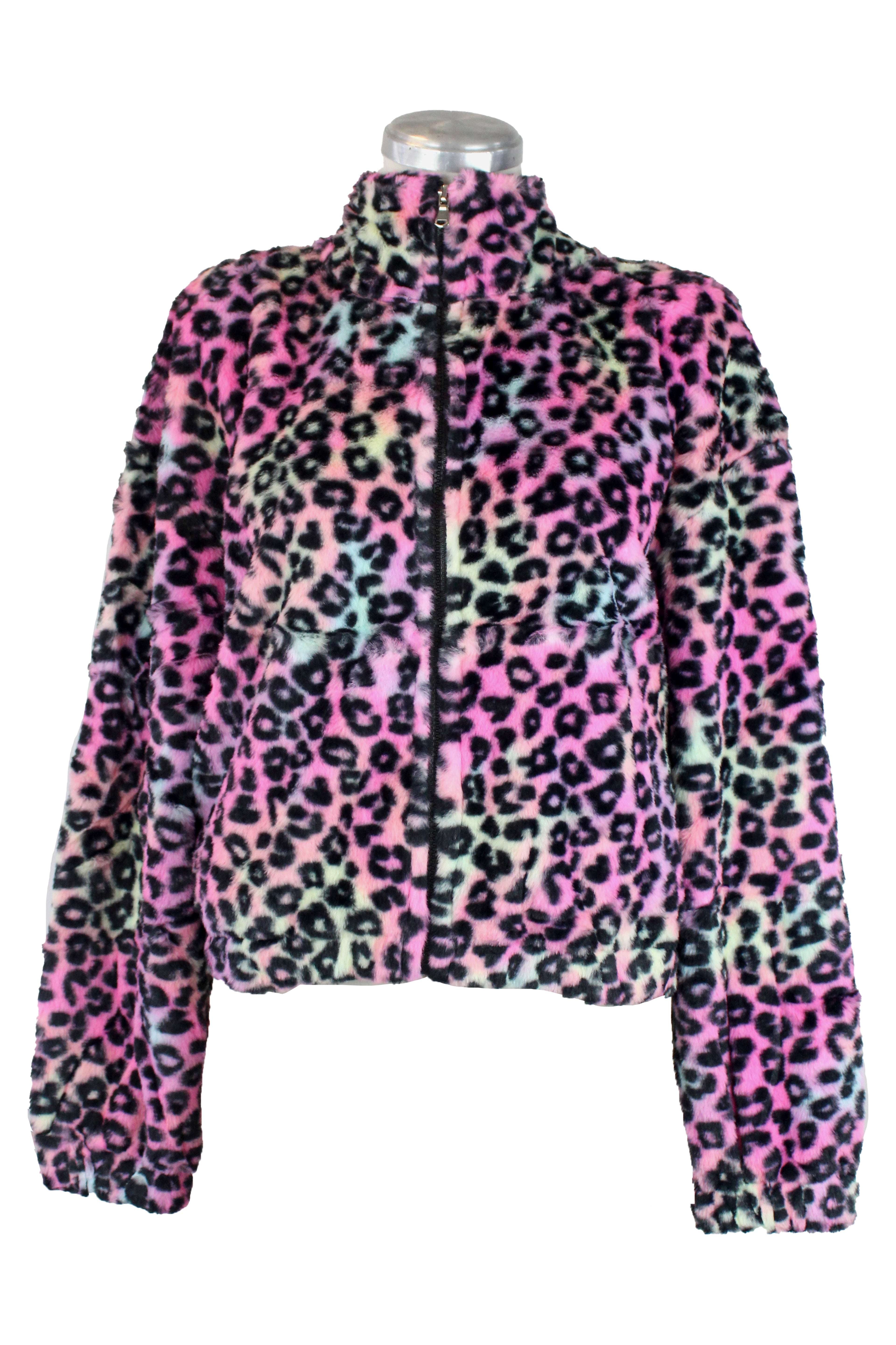 CH2306 Chamarra Afelpada Animal P con Zipper