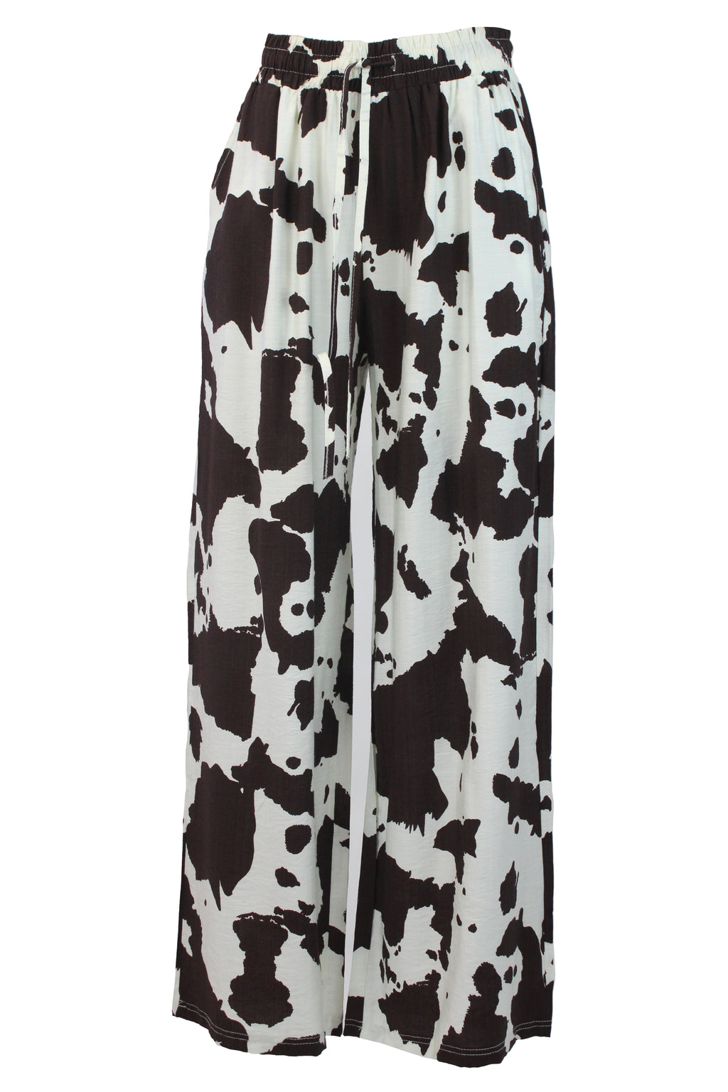 HJ-D579 Pantalón con Elástico Diseño Vaca