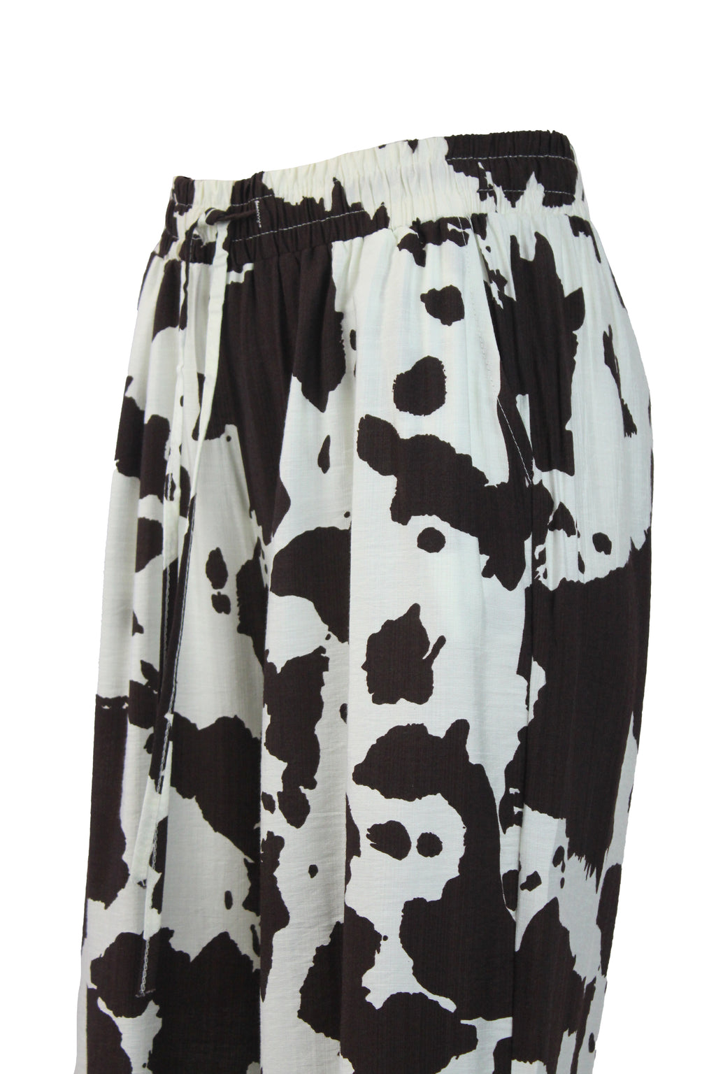 HJ-D579 Pantalón con Elástico Diseño Vaca