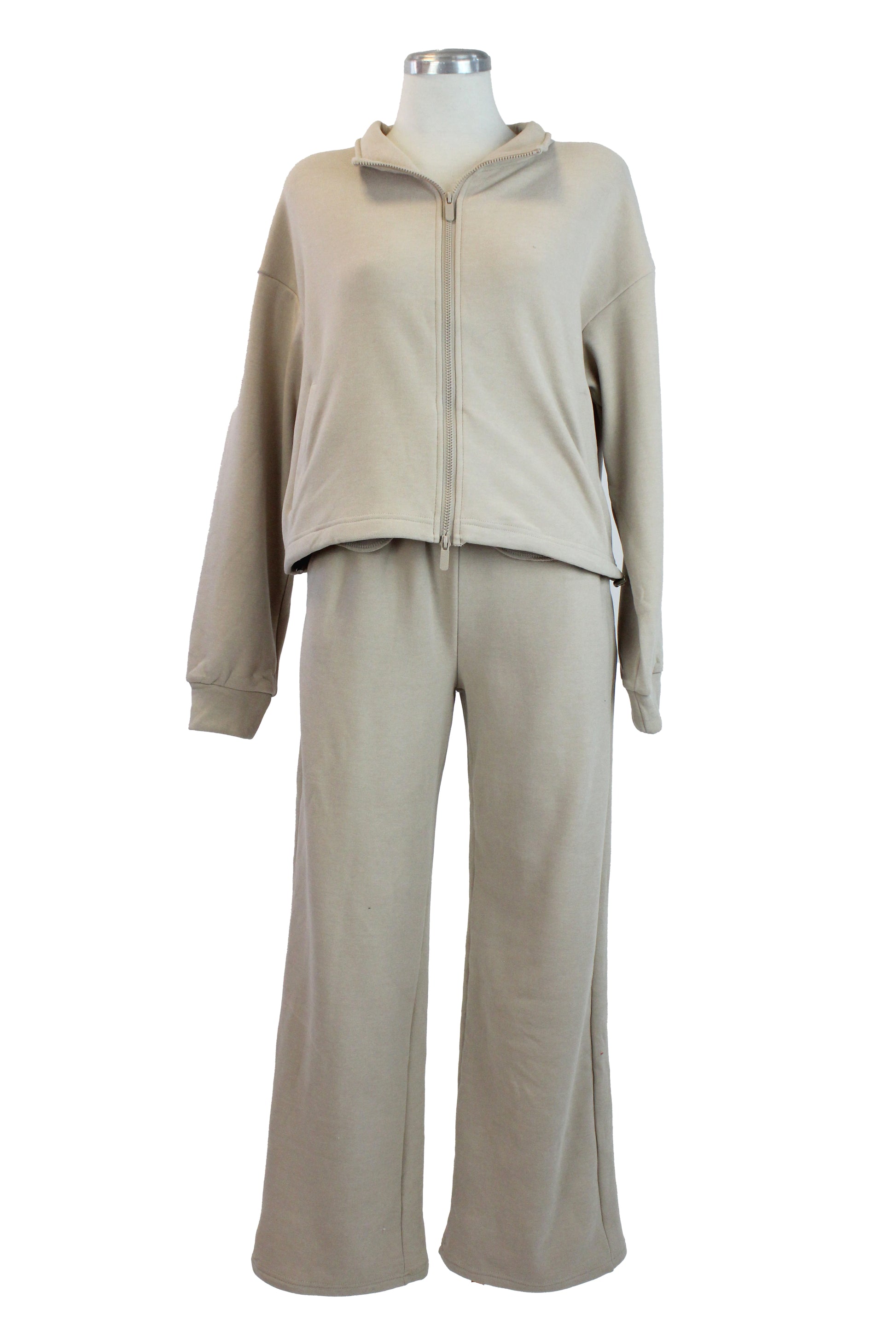 HJ-D533D Conjunto de Cuello Alto y Lineas de Costura